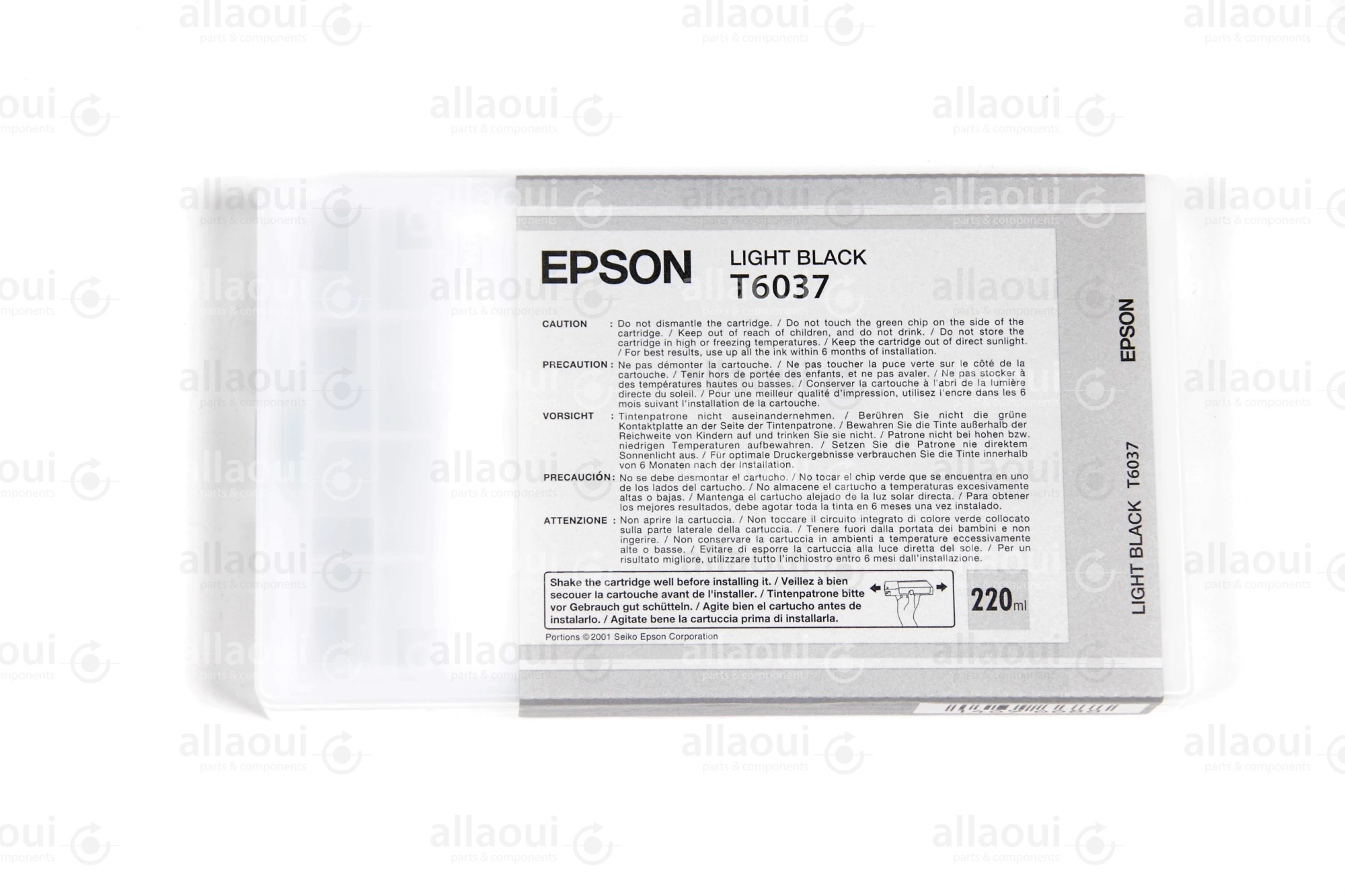 Epson Ink Light Black T6037 T6037