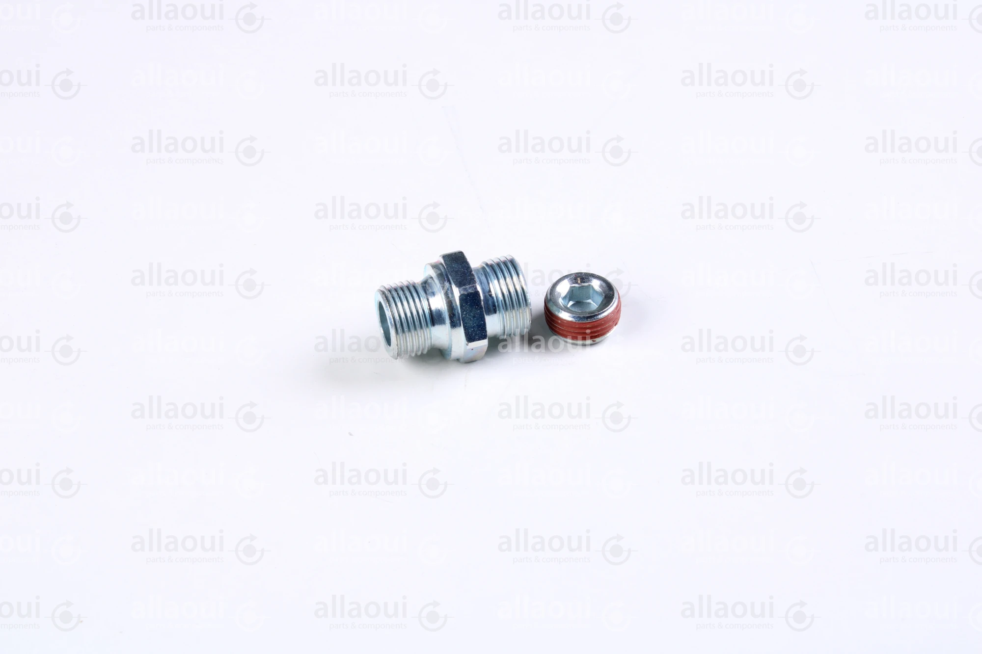 Heidelberg Threaded Steel Pipe Fitting M18X1.5-1/2NPT 00.580.6036