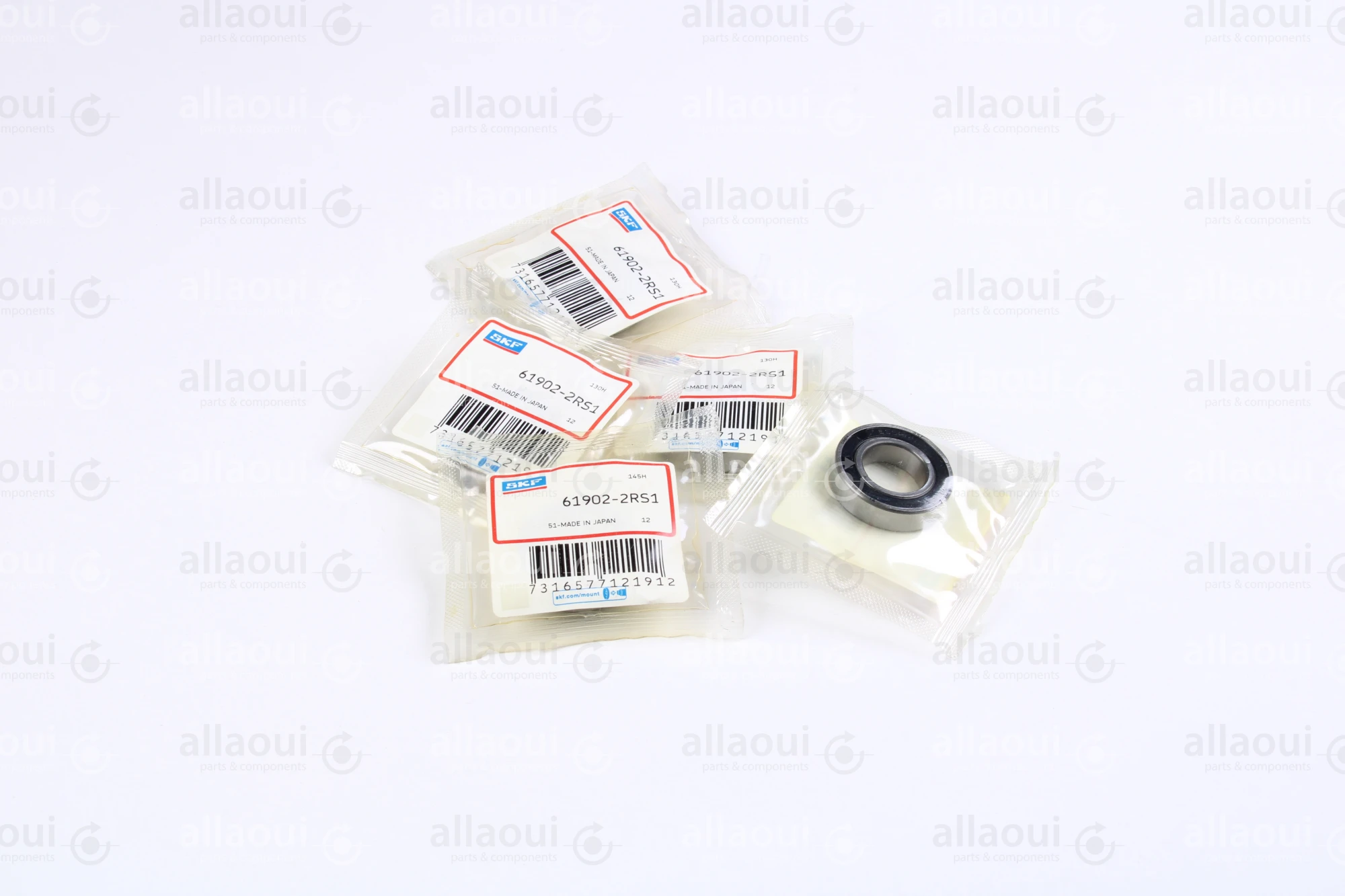 SKF Grooved Ball Bearing (13 Pieces) 61902-2RS1