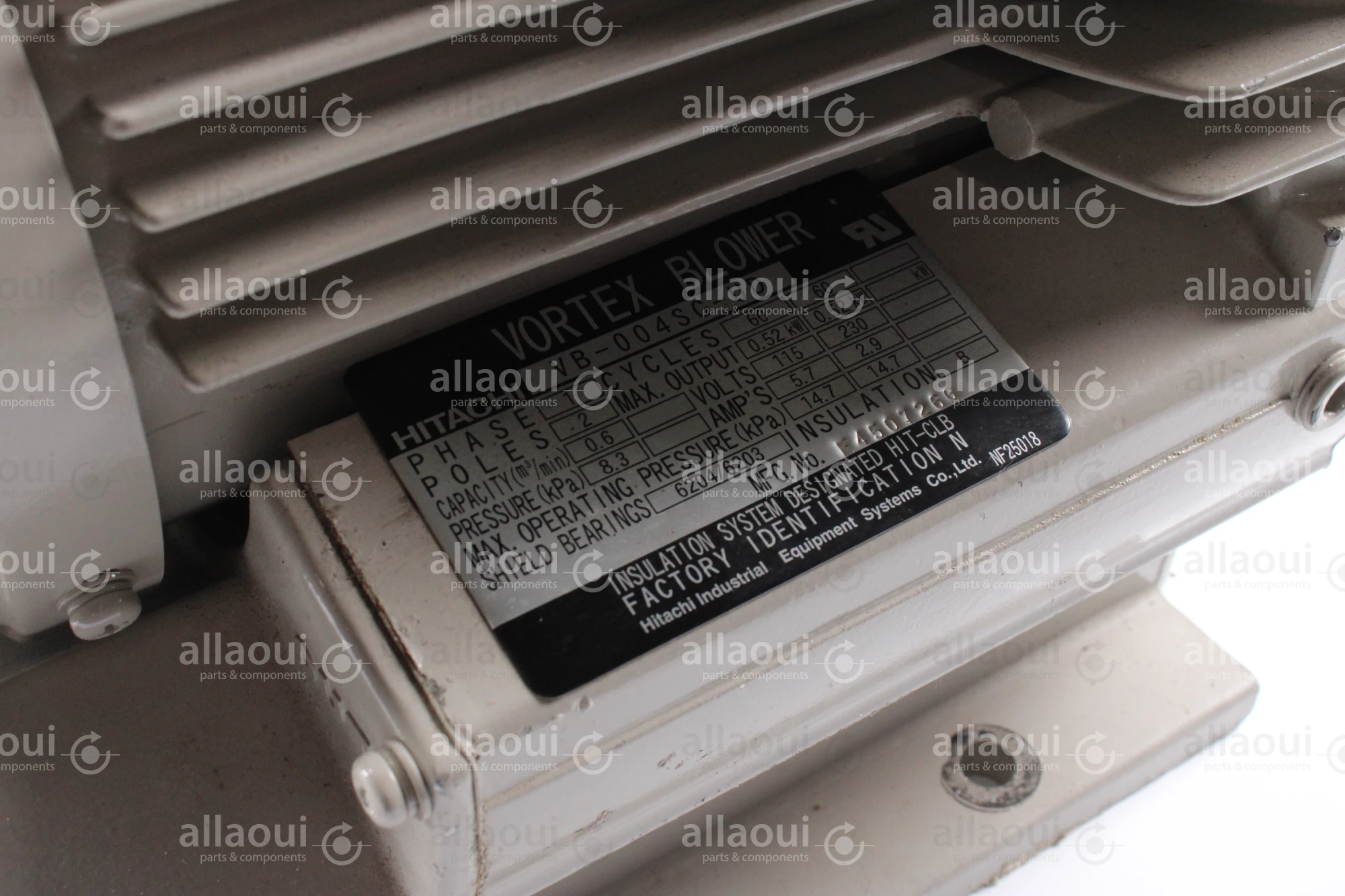 Hitachi Vortex Blower VB-004SG-UD