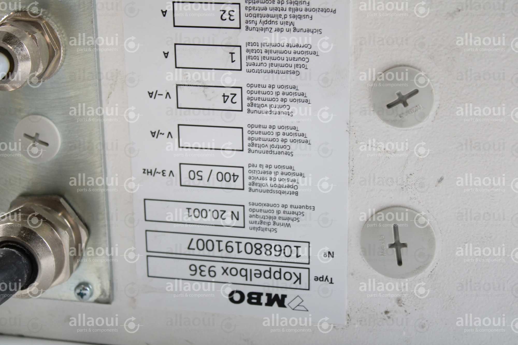 MBO Coupling Box Koppelbox 936