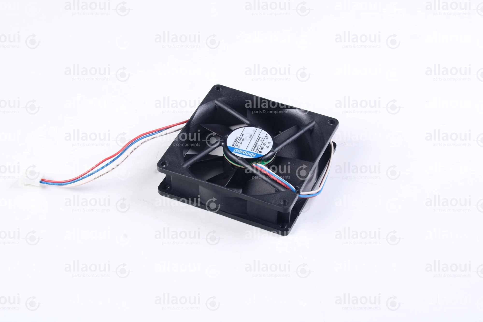 Ebmpapst Axial fan DC 92x92x25mm 12V 3412 N/2GLLE Var.453