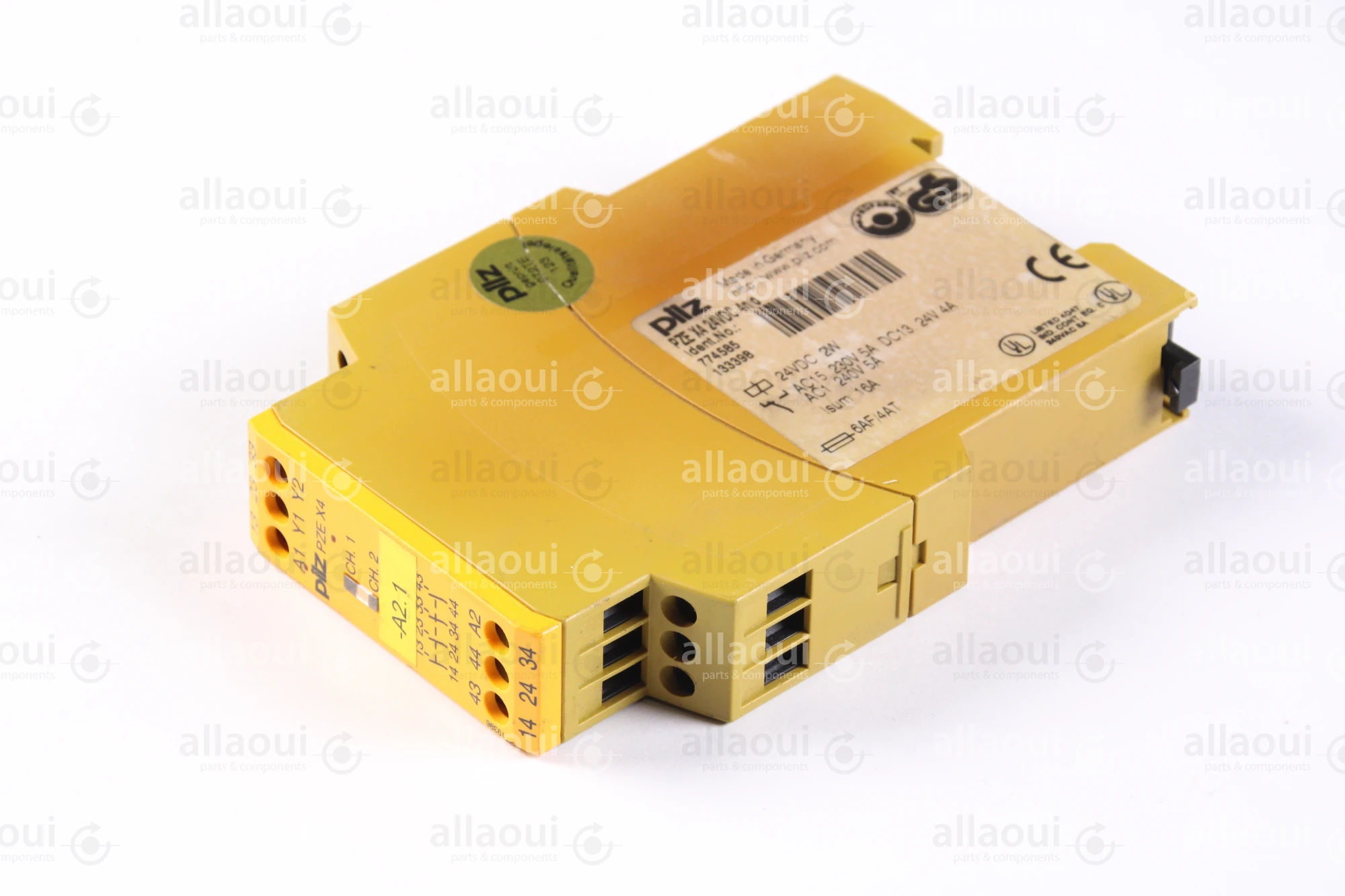 Pilz Safety Relay PZE X4 24VDC 4n/o