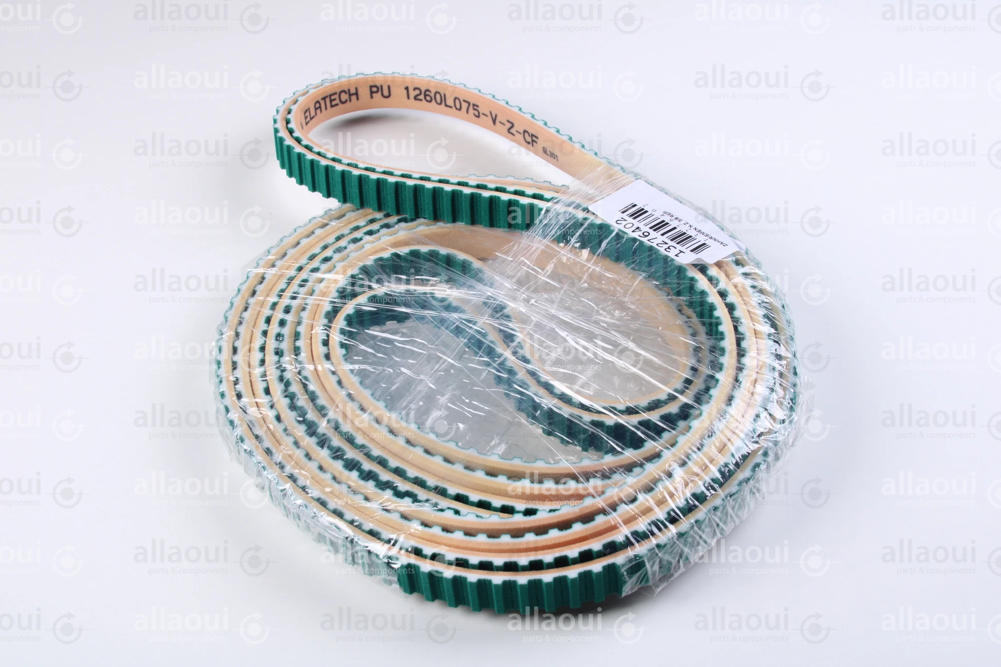 Elatech Toothed belt N.Z 3/8 REP 1260L075-V-Z-CF