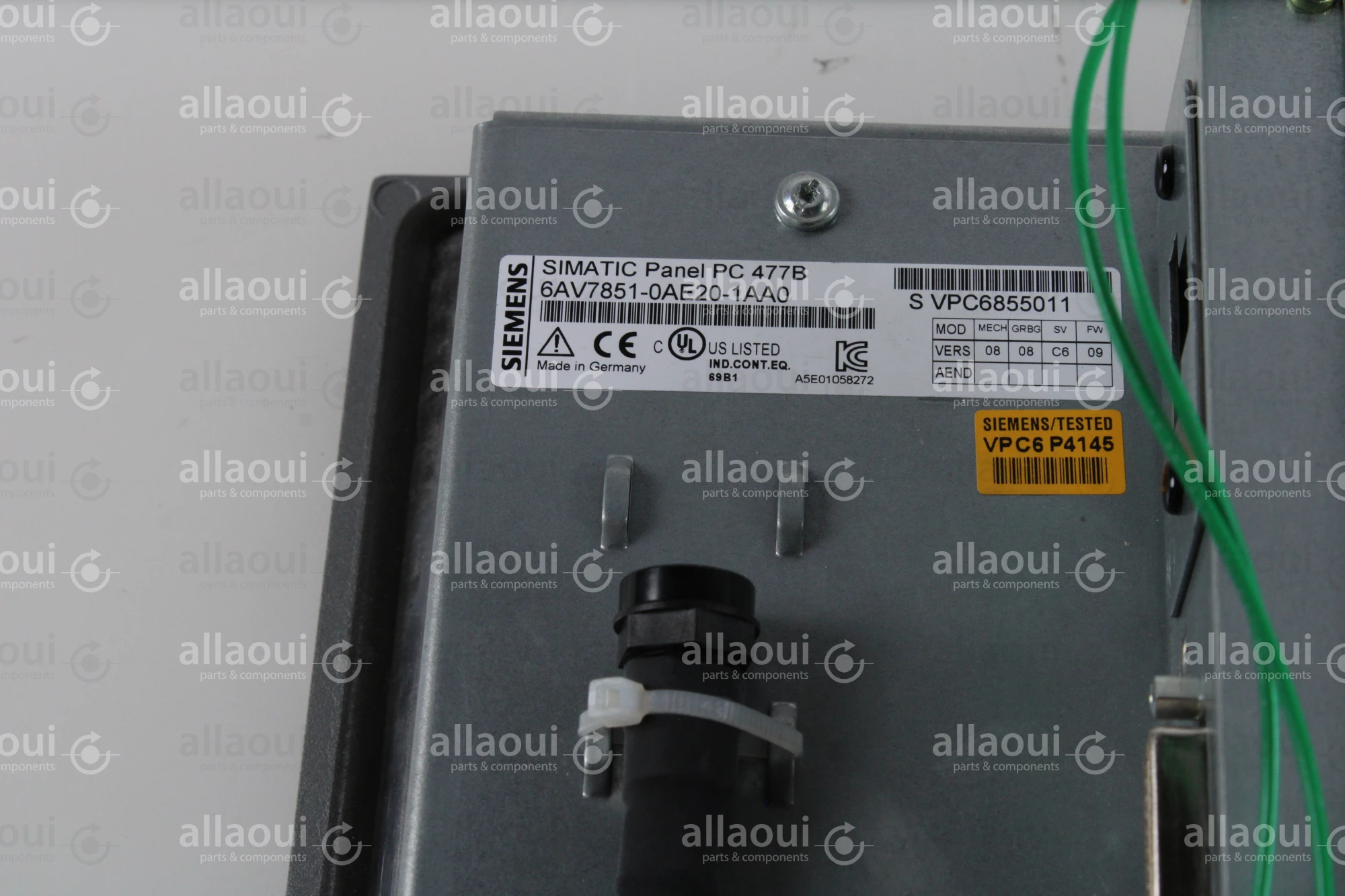 Siemens SIMATIC PANEL PC 477B 12" TOUCH DISPLAY SVPC6855011