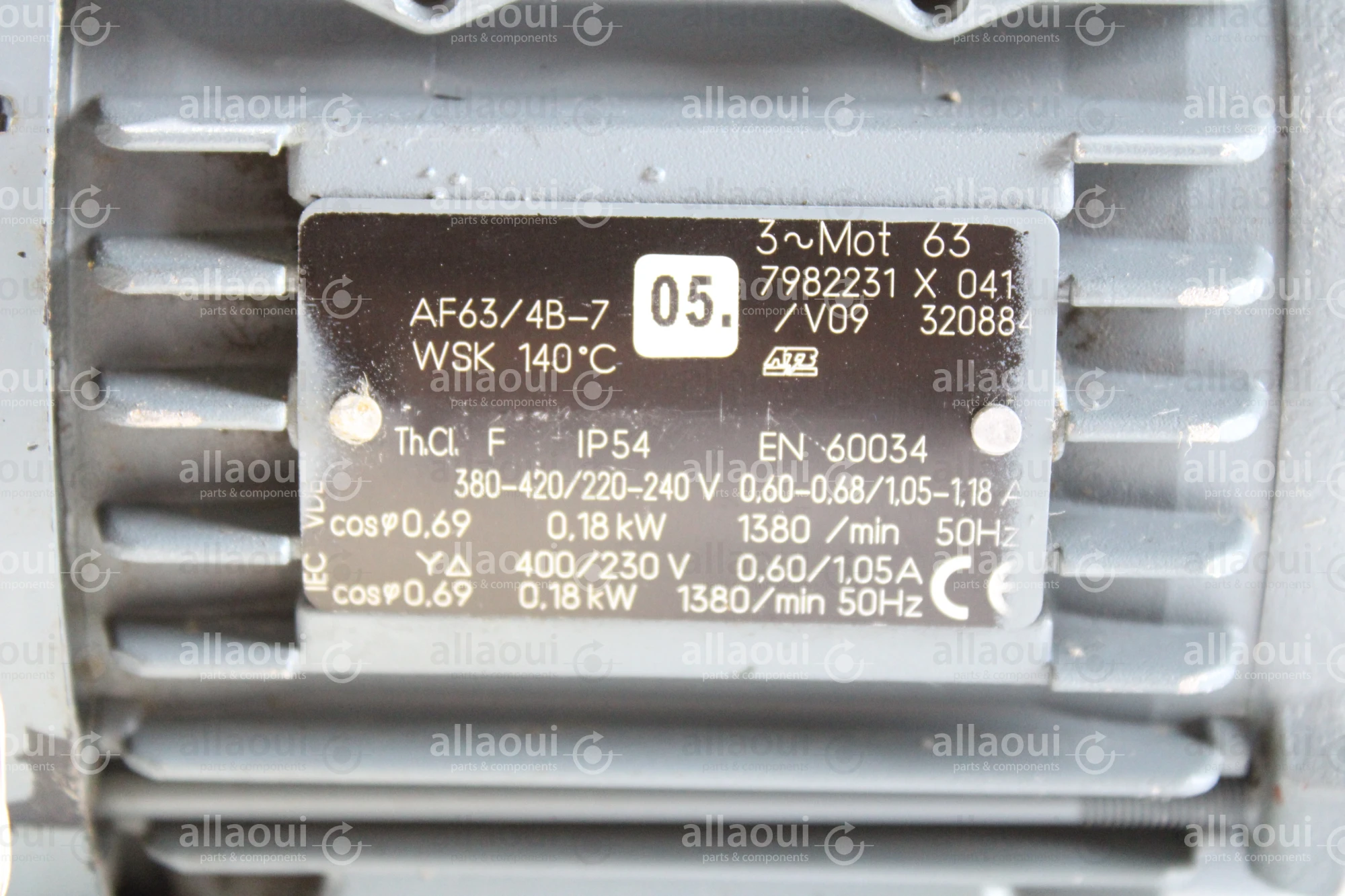 Siemens Gear Motor AF63/4B-7