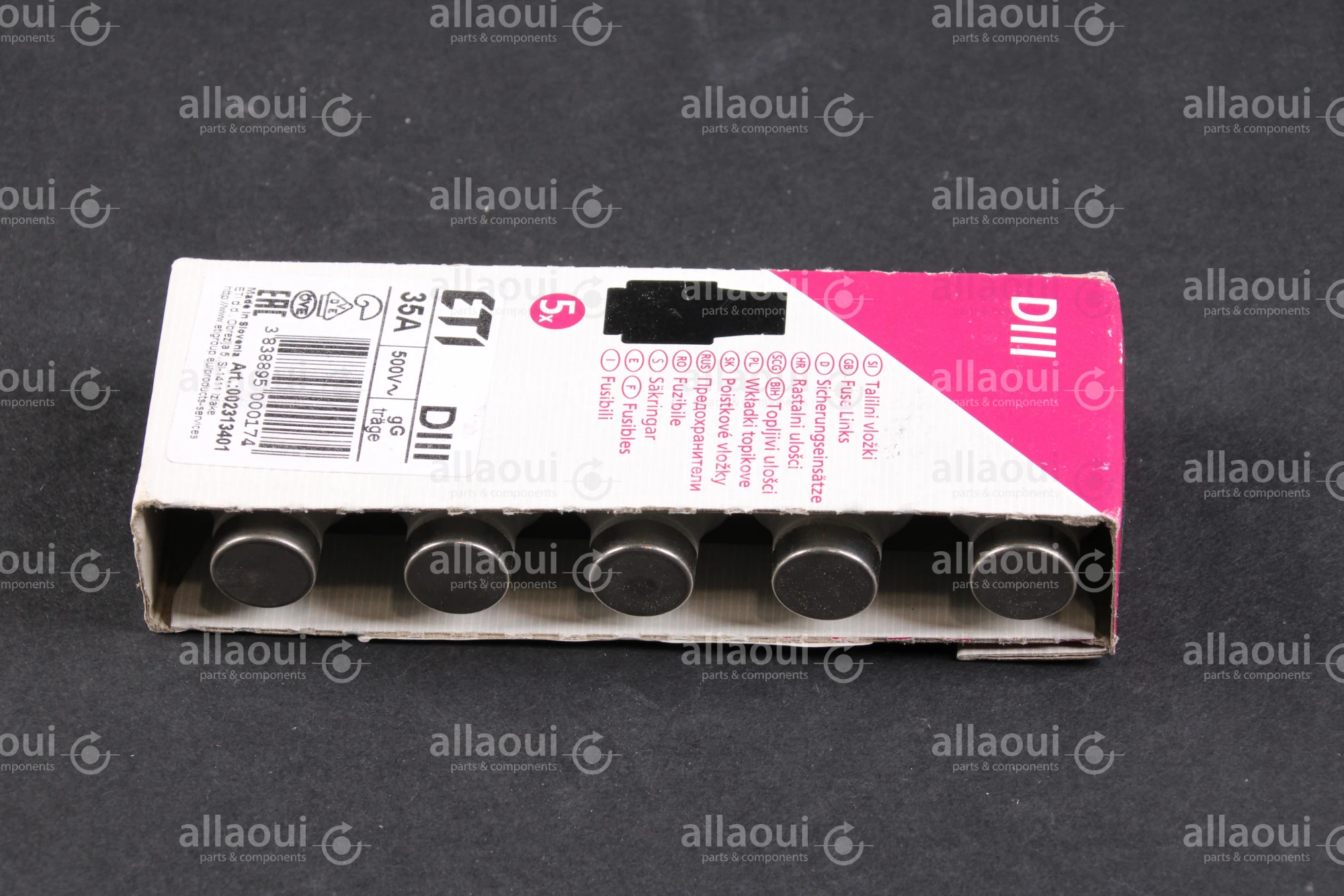 ETI DII-Fuse Links (5 Pieces) 000132042