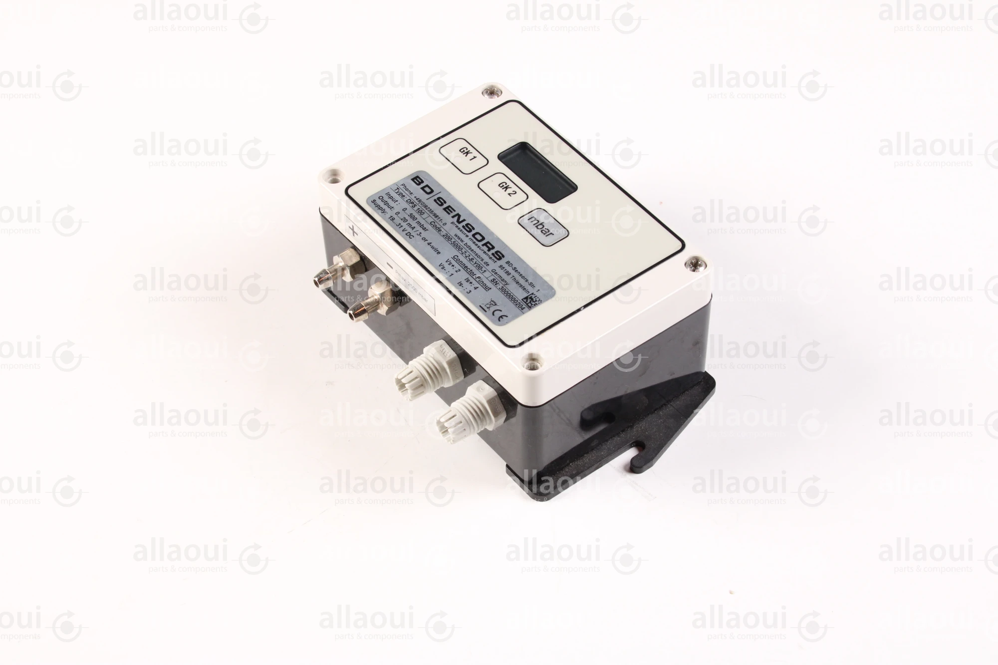 BD|SENSORS Differential Pressure Transmitter DPS 100 200-5000-2-2-8-Y00-1