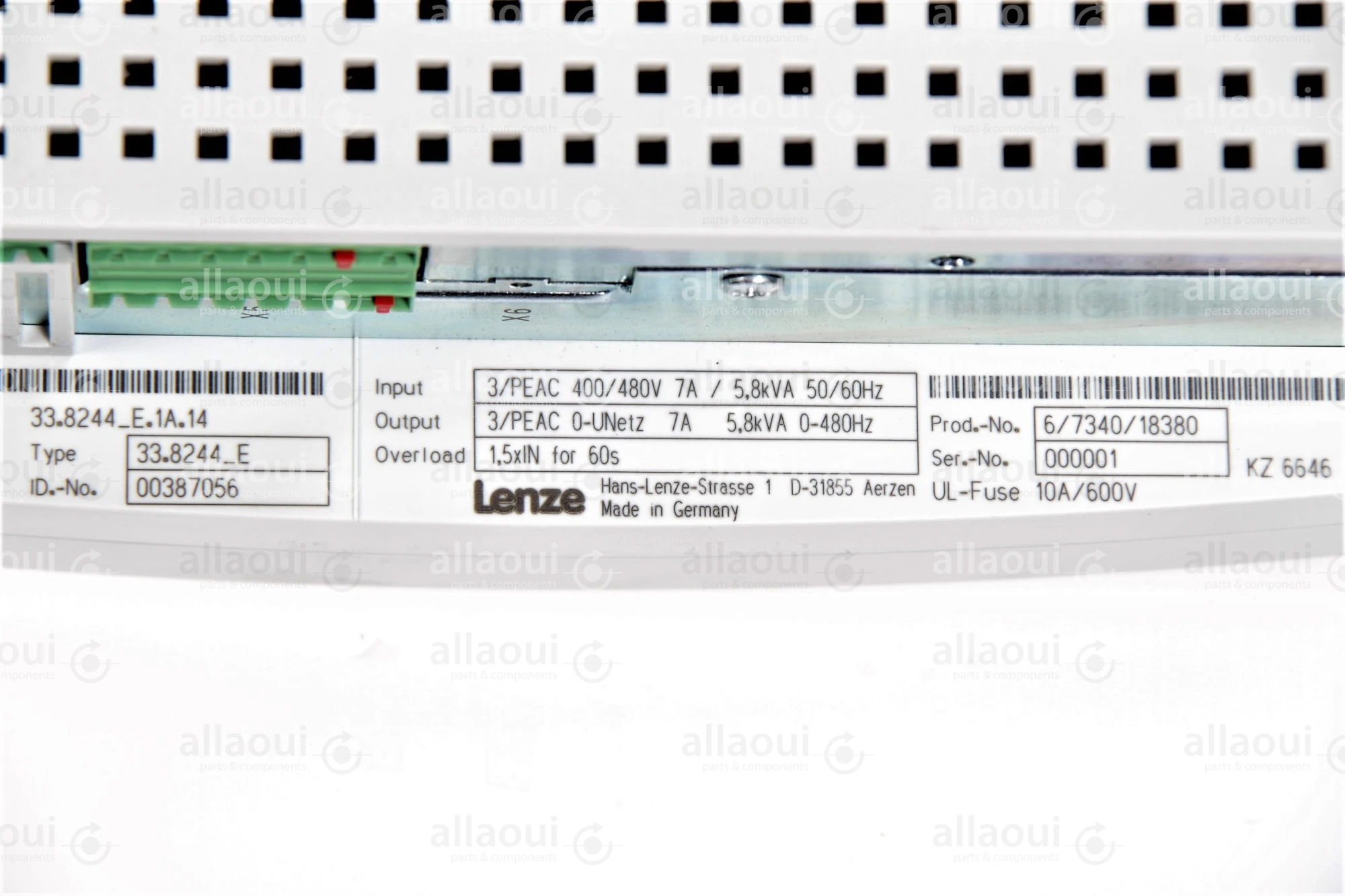 Lenze Frequency Converter Lenze 33.8244