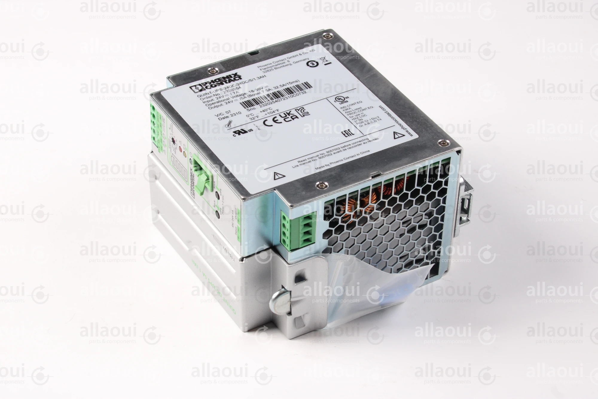 Phoenix Contact UPS System QUINT-UPS/24DC/24DC/5/1.3AH