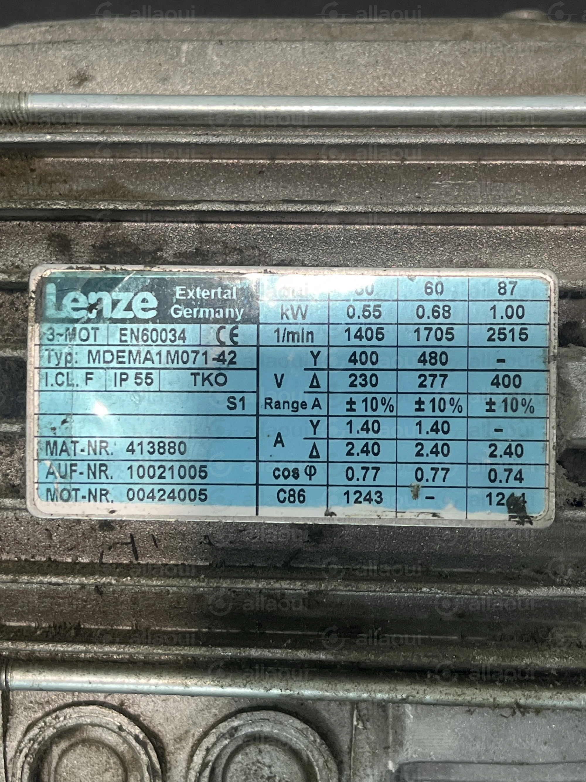 Lenze Motor MDEMA1M071-42