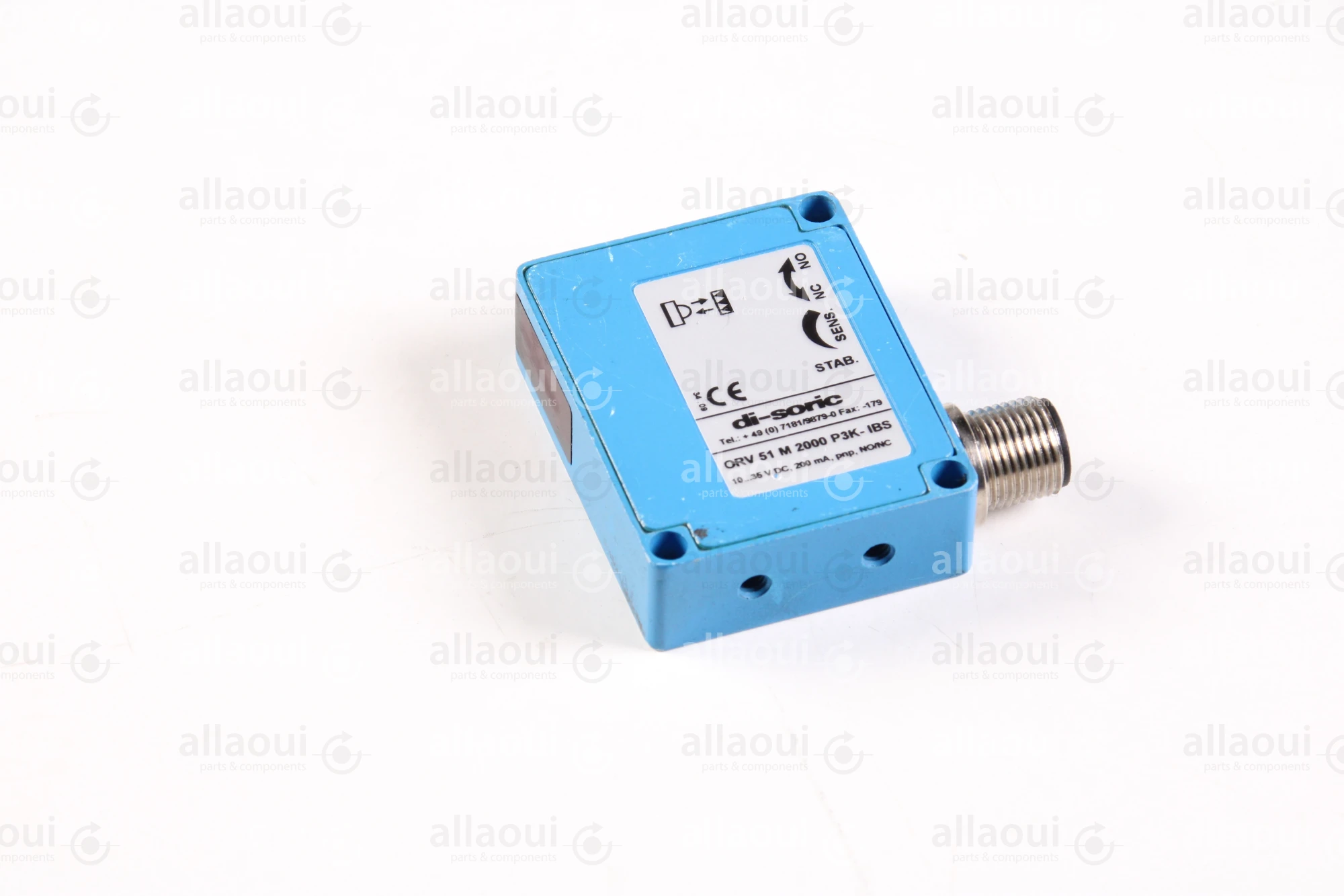 Di-Soric Retro-Reflective Sensor ORV51M2000P3K-IBS