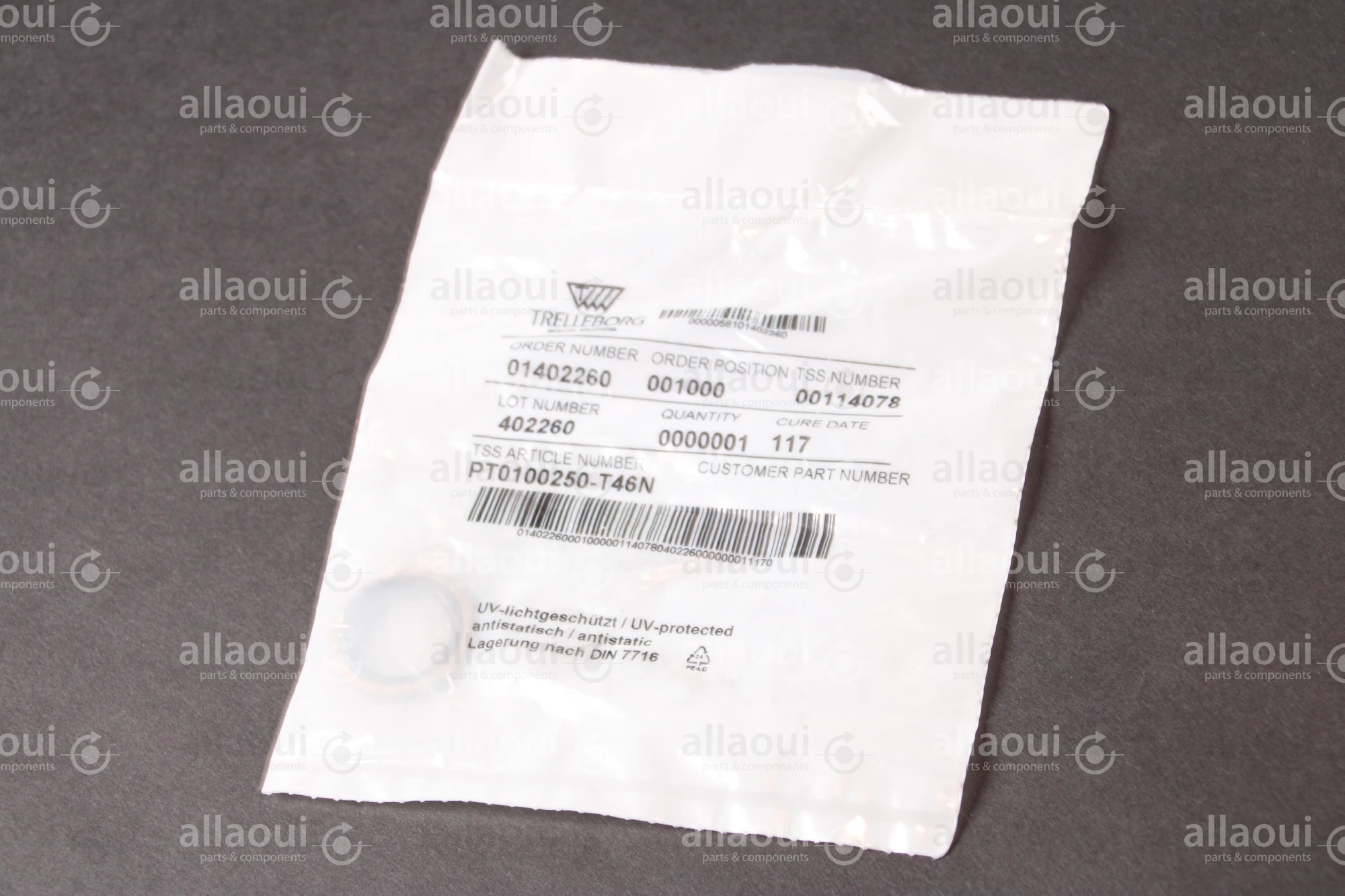 Trelleborg Glydring PT0100250-T46N