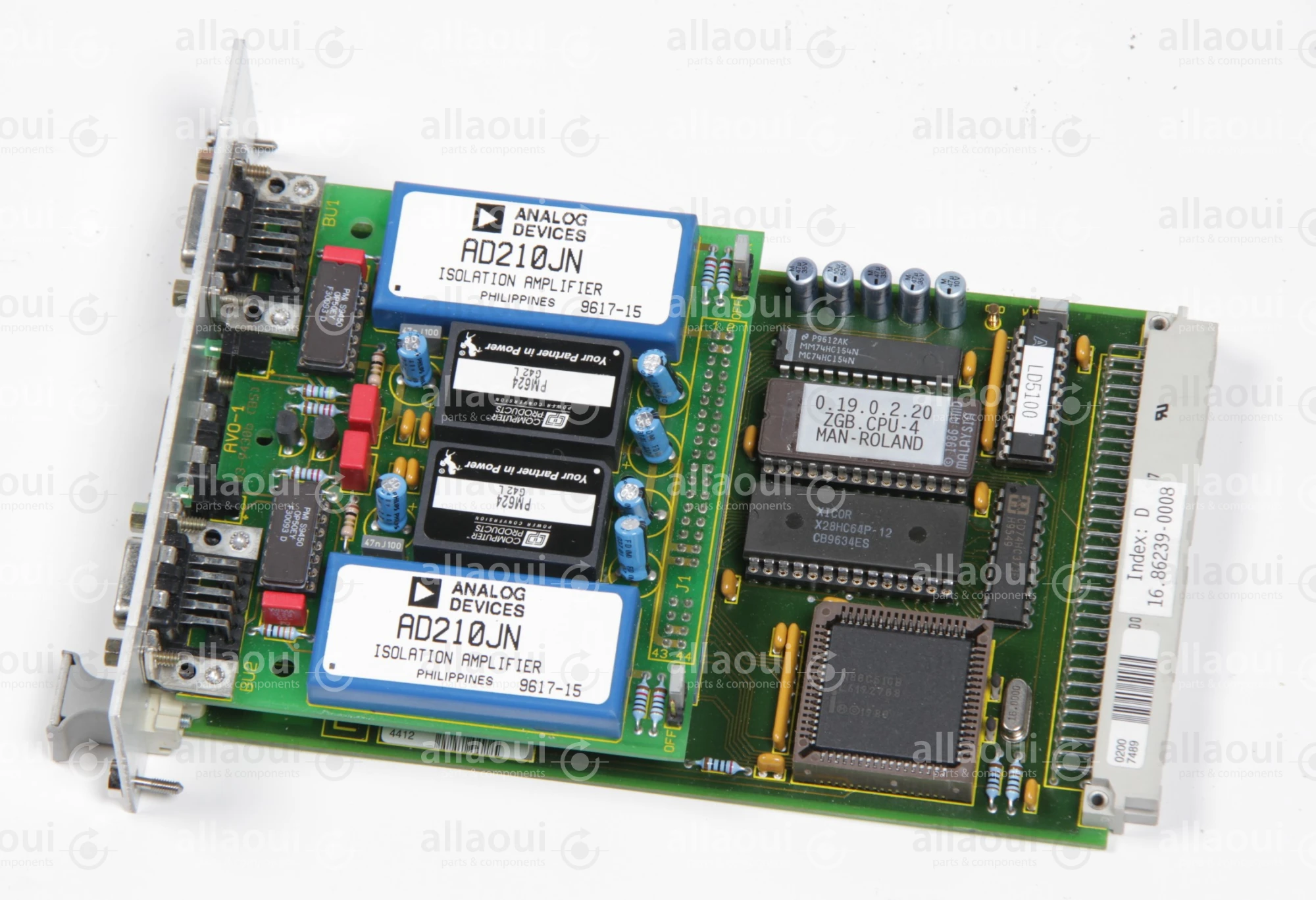 Manroland Board 16.86239-0008 Index D
