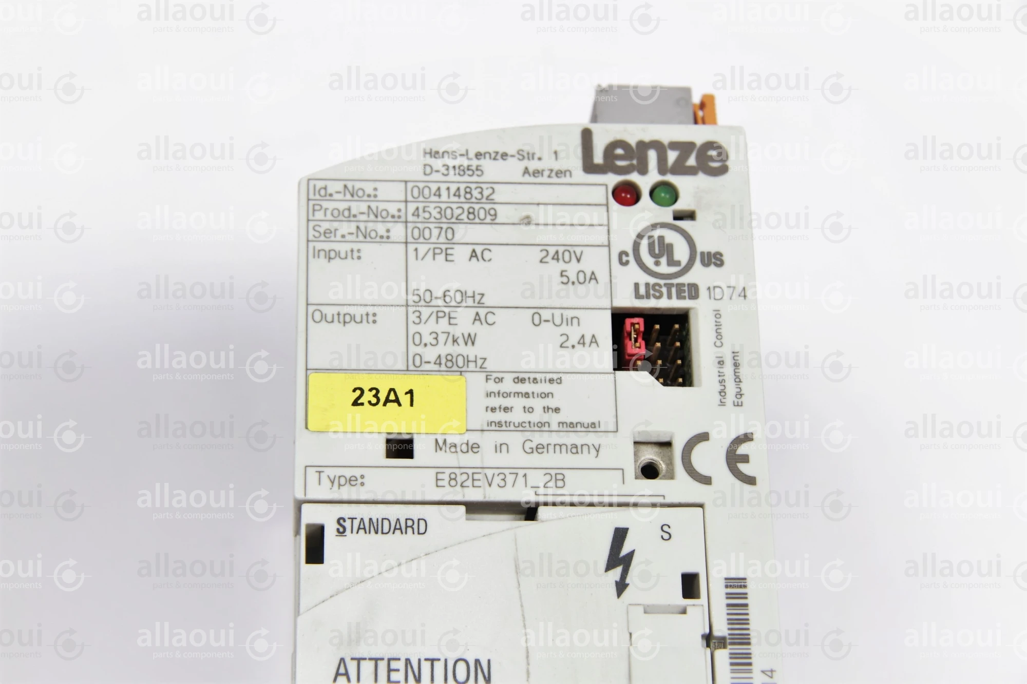 Lenze Frequency Converter E82EV371_2B