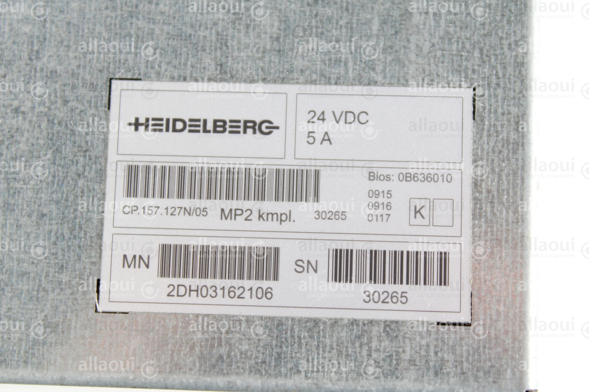 Heidelberg InPress Sheetfed Control CP.157.127N/05