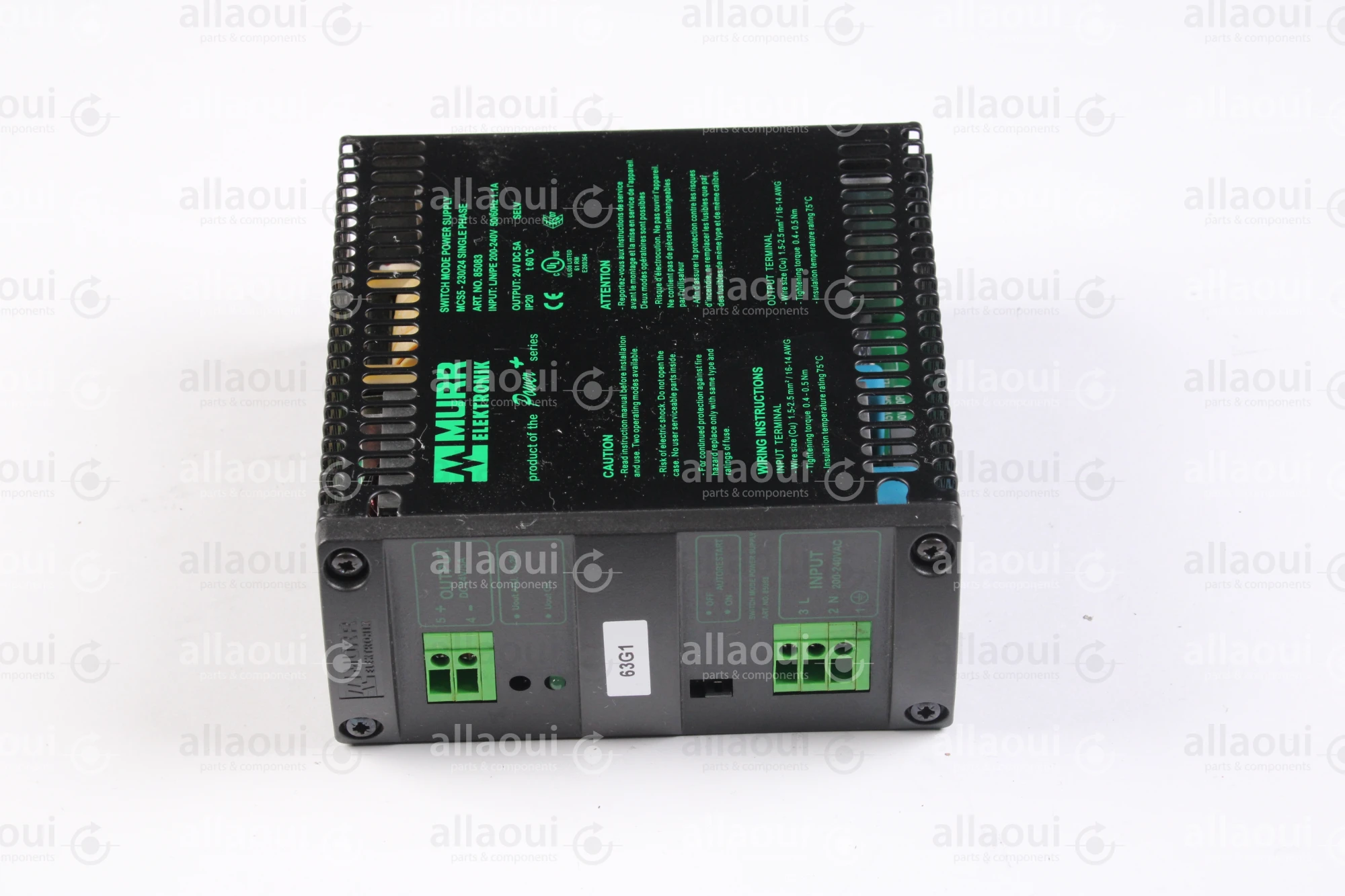 Murr Switching Power Supply MCS5-230/24