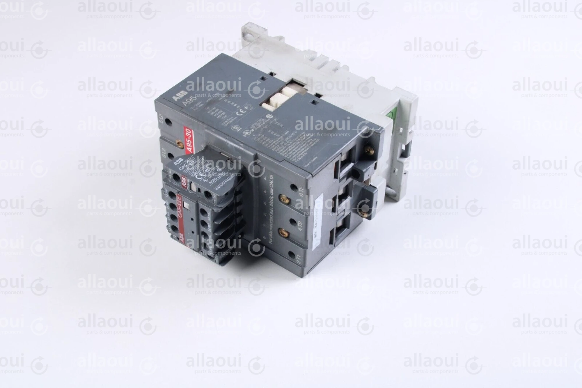 ABB Power Contactor + Auxiliary Switch A95-30 + CA5-22E