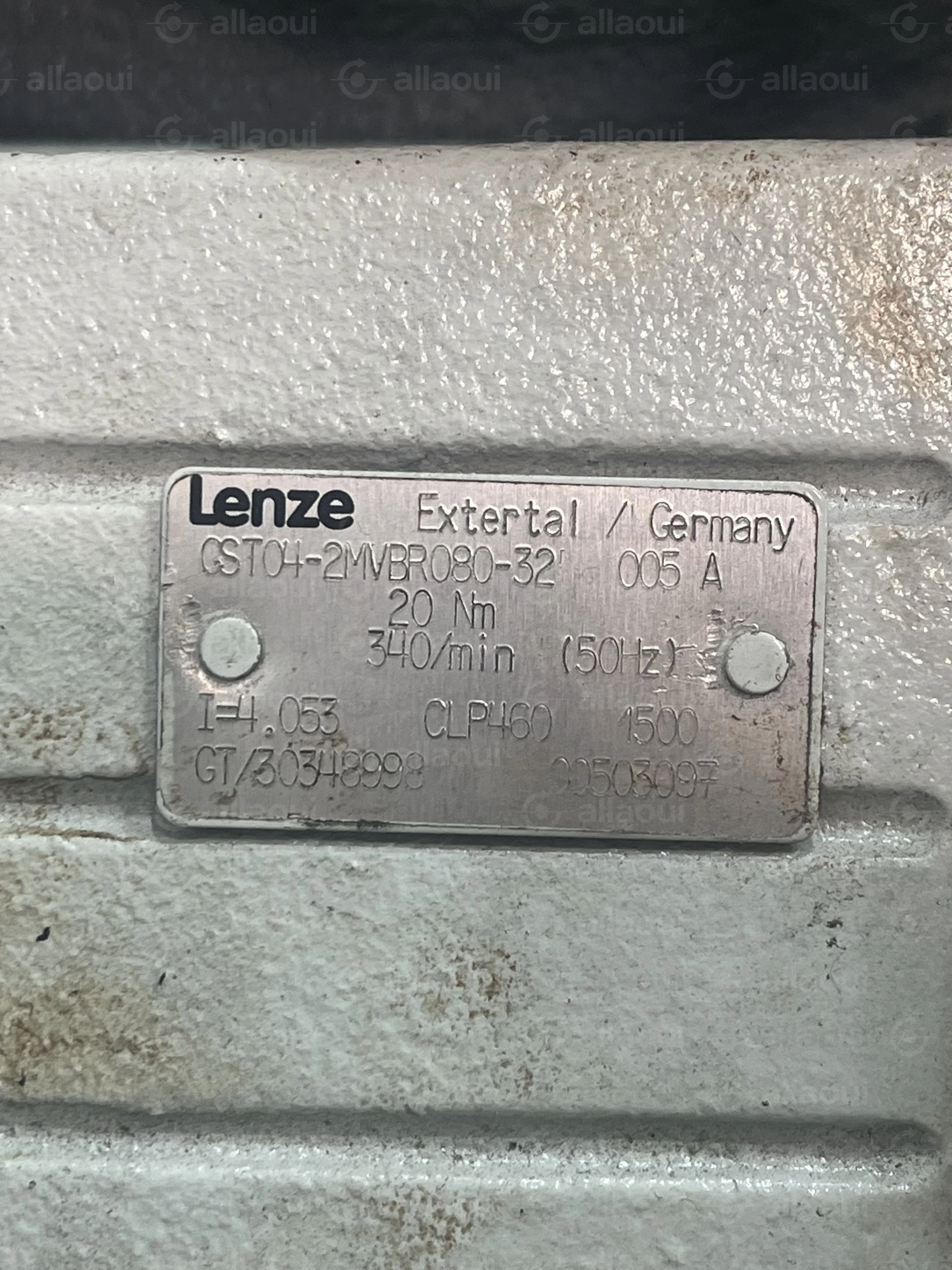 Lenze Motor MDXMA1M 080 - 32
