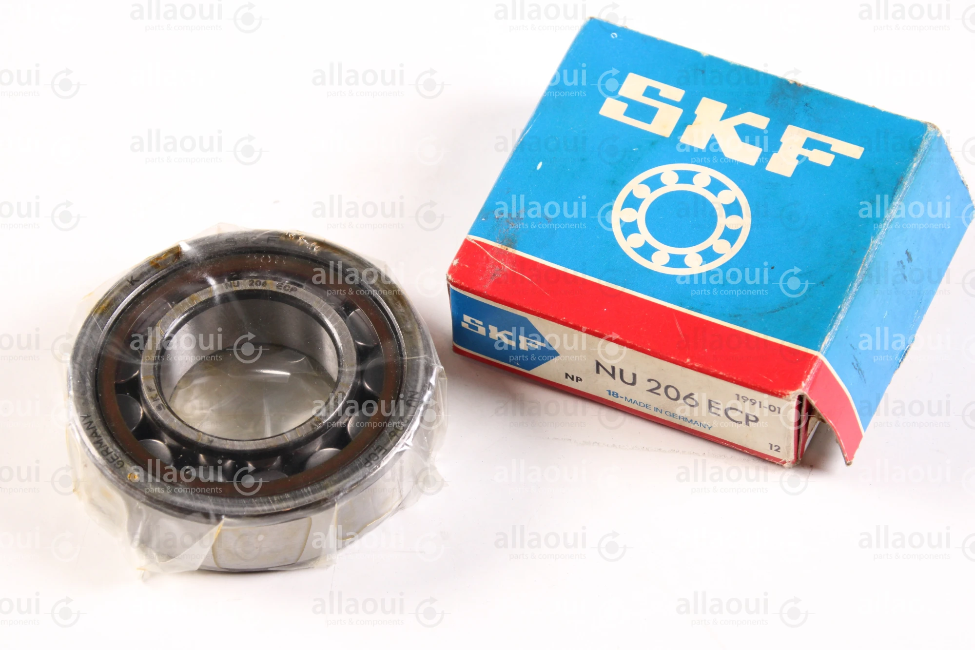 SKF Cylindrical Roller Bearing NU206ECP