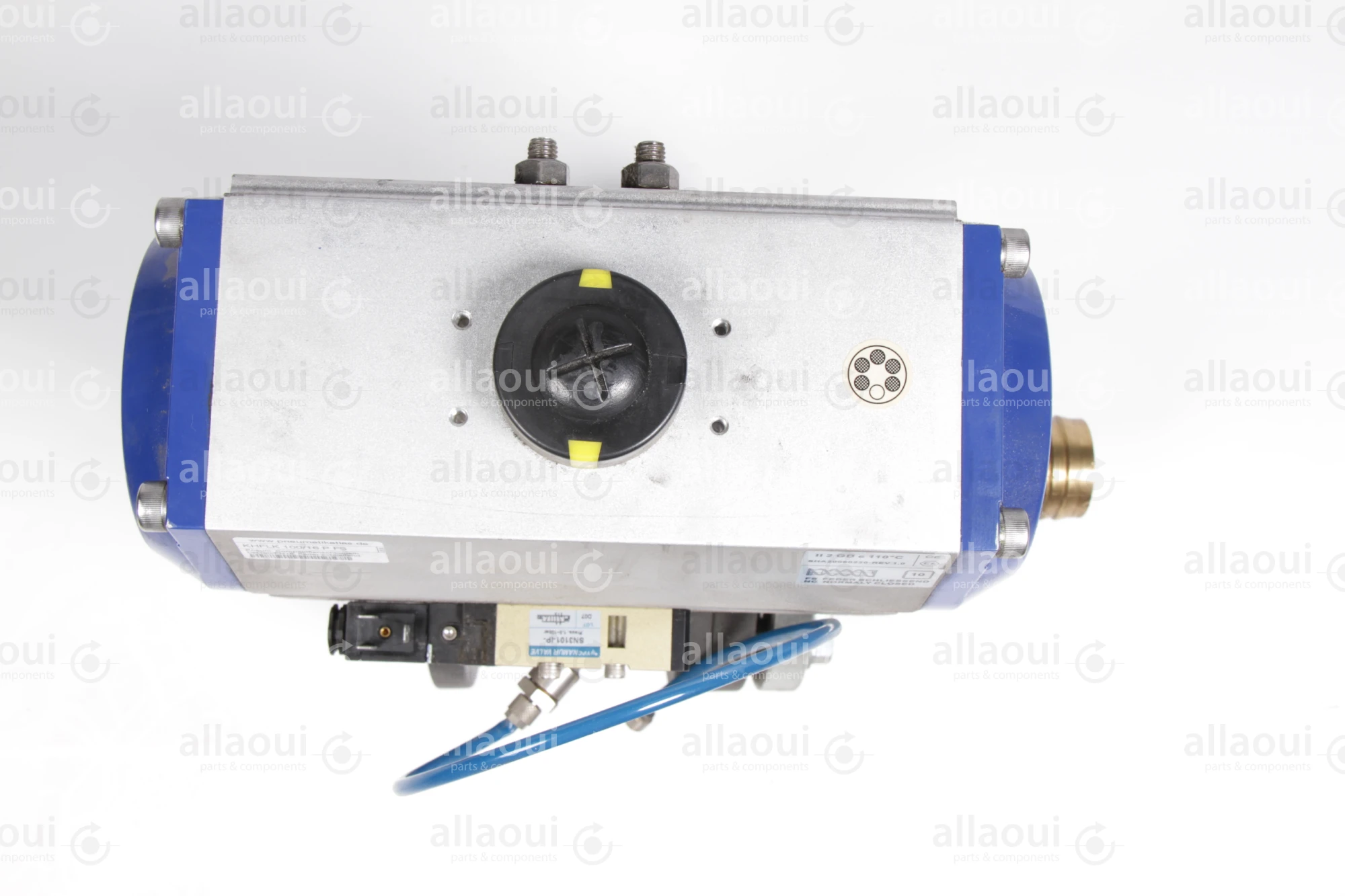 Landefeld Pneum. Kompaktflanschkugelh. KHFLK 100/16 P FS