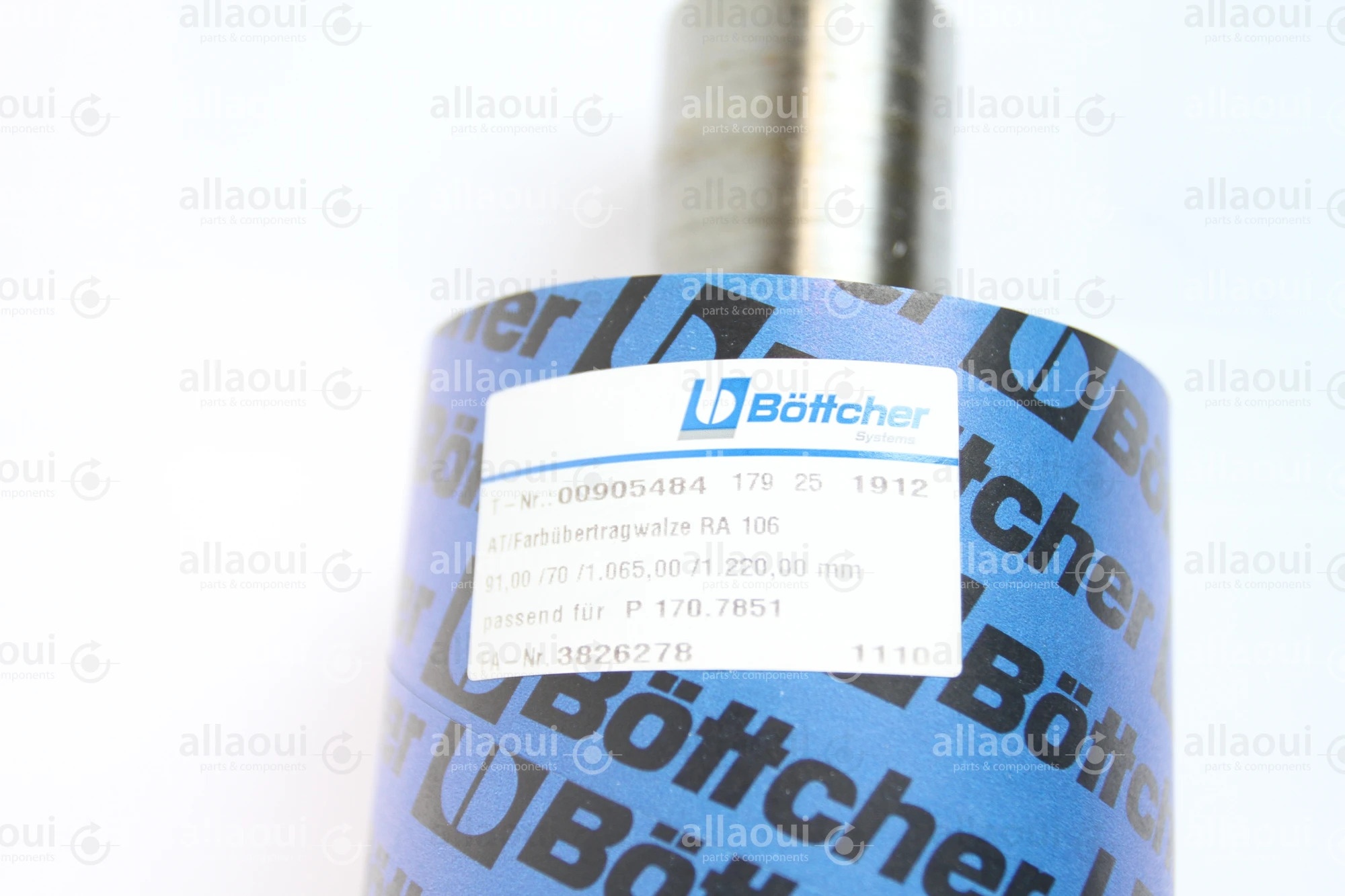 Böttcher KBA Rapida 106 Transfer Roller 0905484