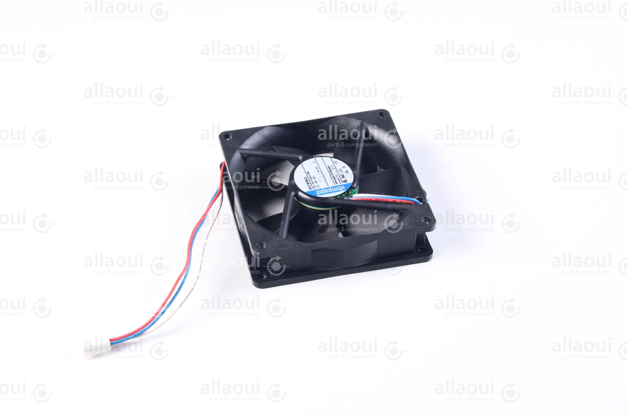 Ebmpapst Axial fan DC 92x92x25mm 12V 3412 N/2GLLE Var.453