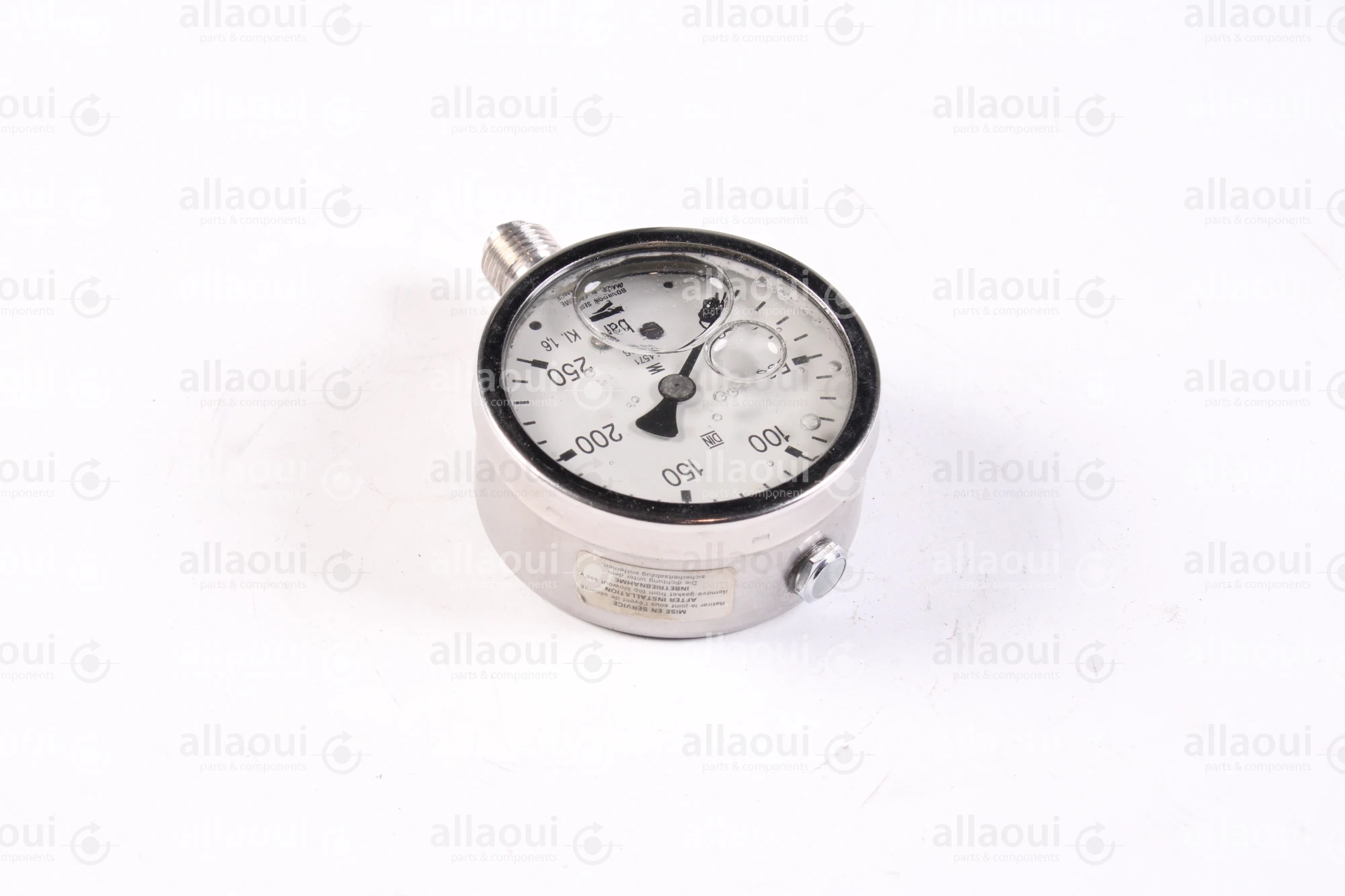 Bourdon Sedeme Pressure Gauge MEX3-D22-B35