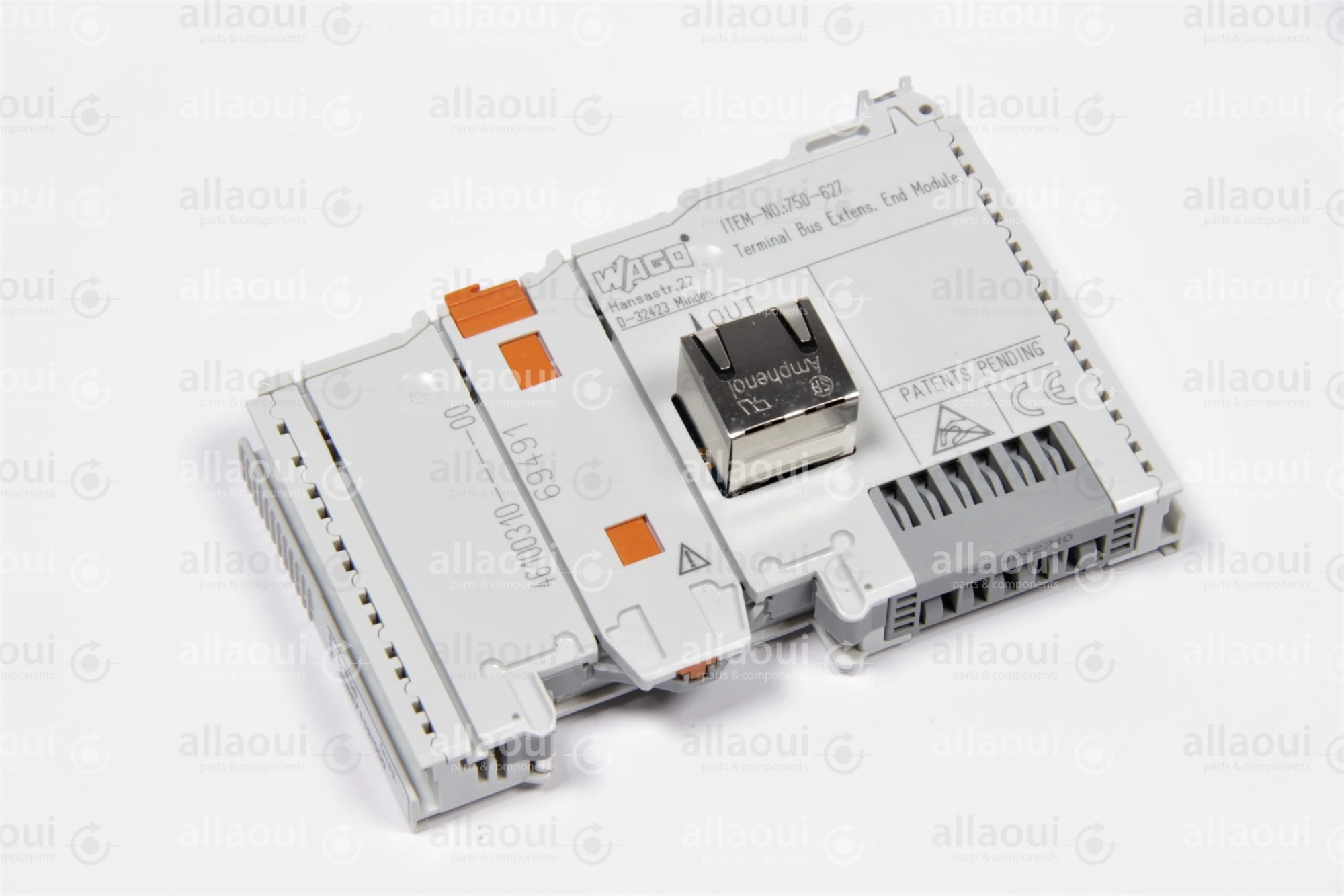 Wago Bus Extension End Module 750-627