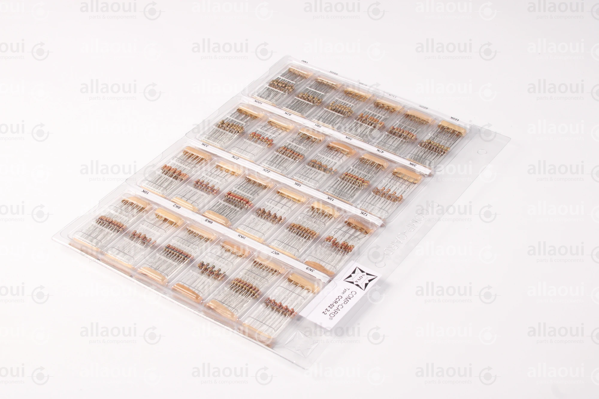 Nova Comp-Card Carbon Film Resistors CCR-02 2-2
