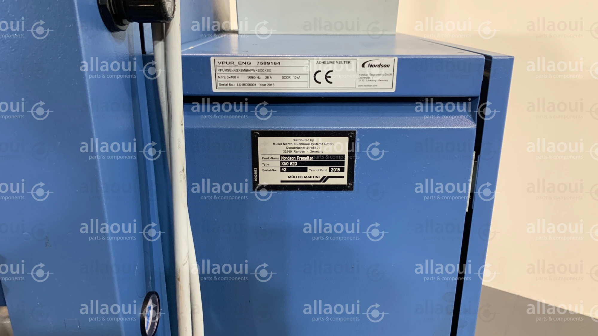 Nordson Premelter PUR Spine Glue XNO 820