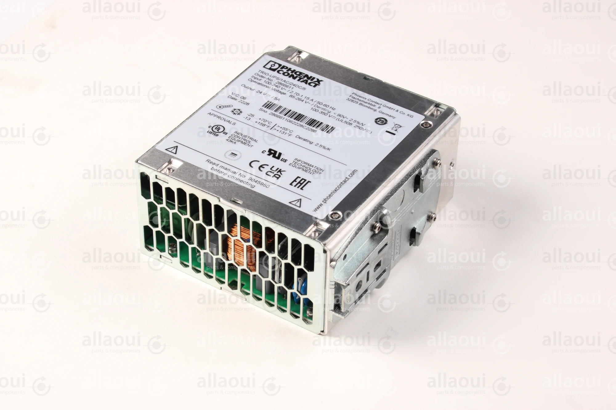 Phoenix Contact Power Supply TRIO-UPS/1AC/24DC/ 5