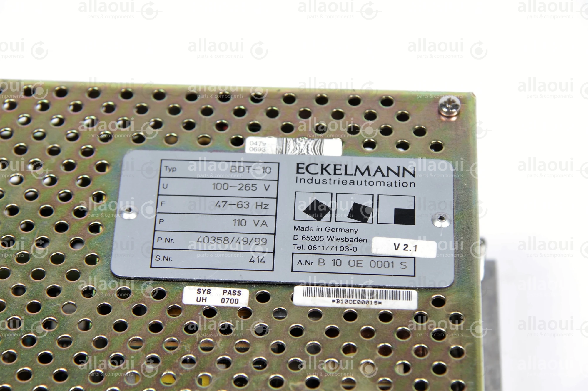 Eckelmann BDT-10 BDT-10