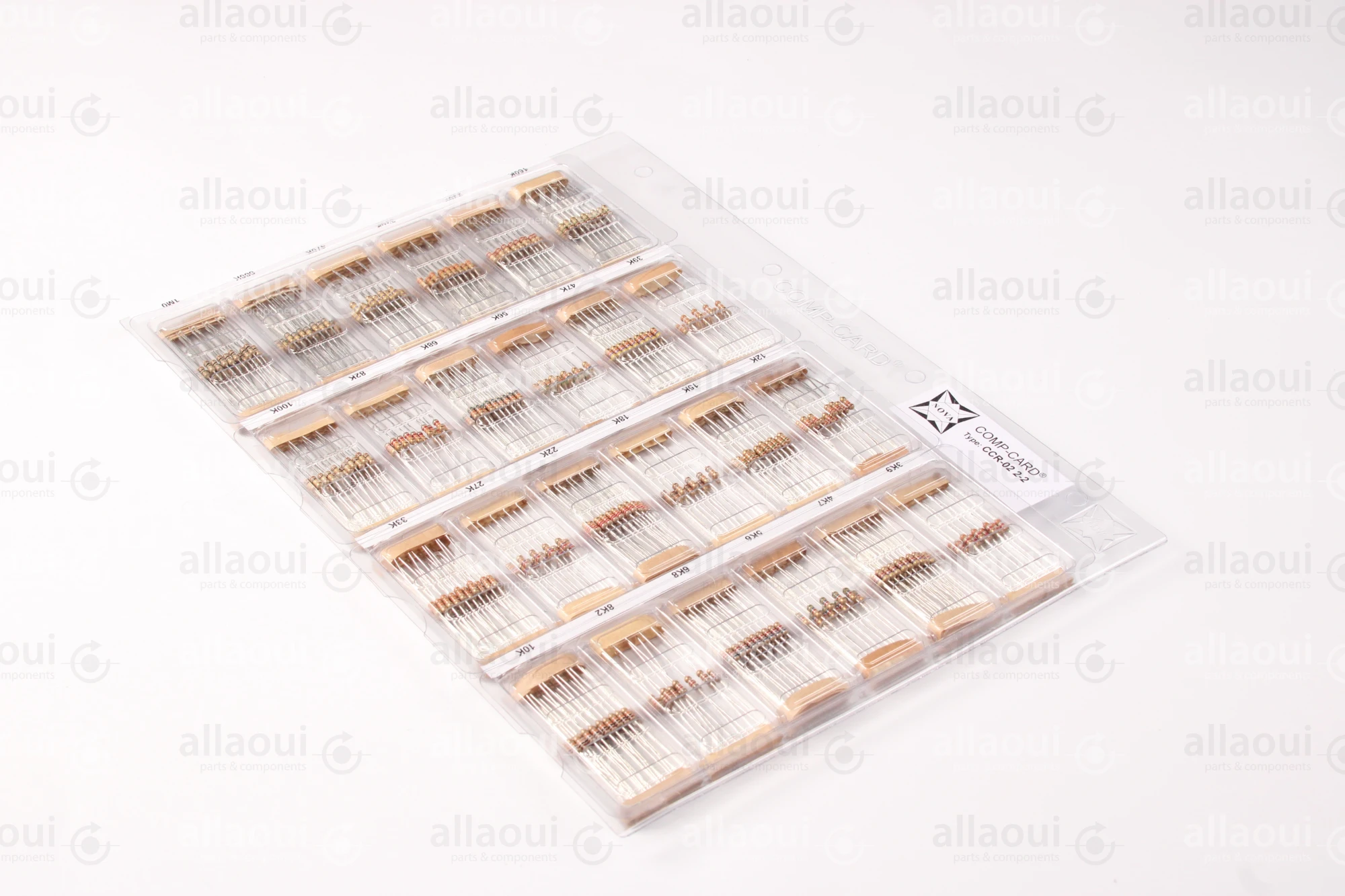 Nova Comp-Card Carbon Film Resistors CCR-02 2-2