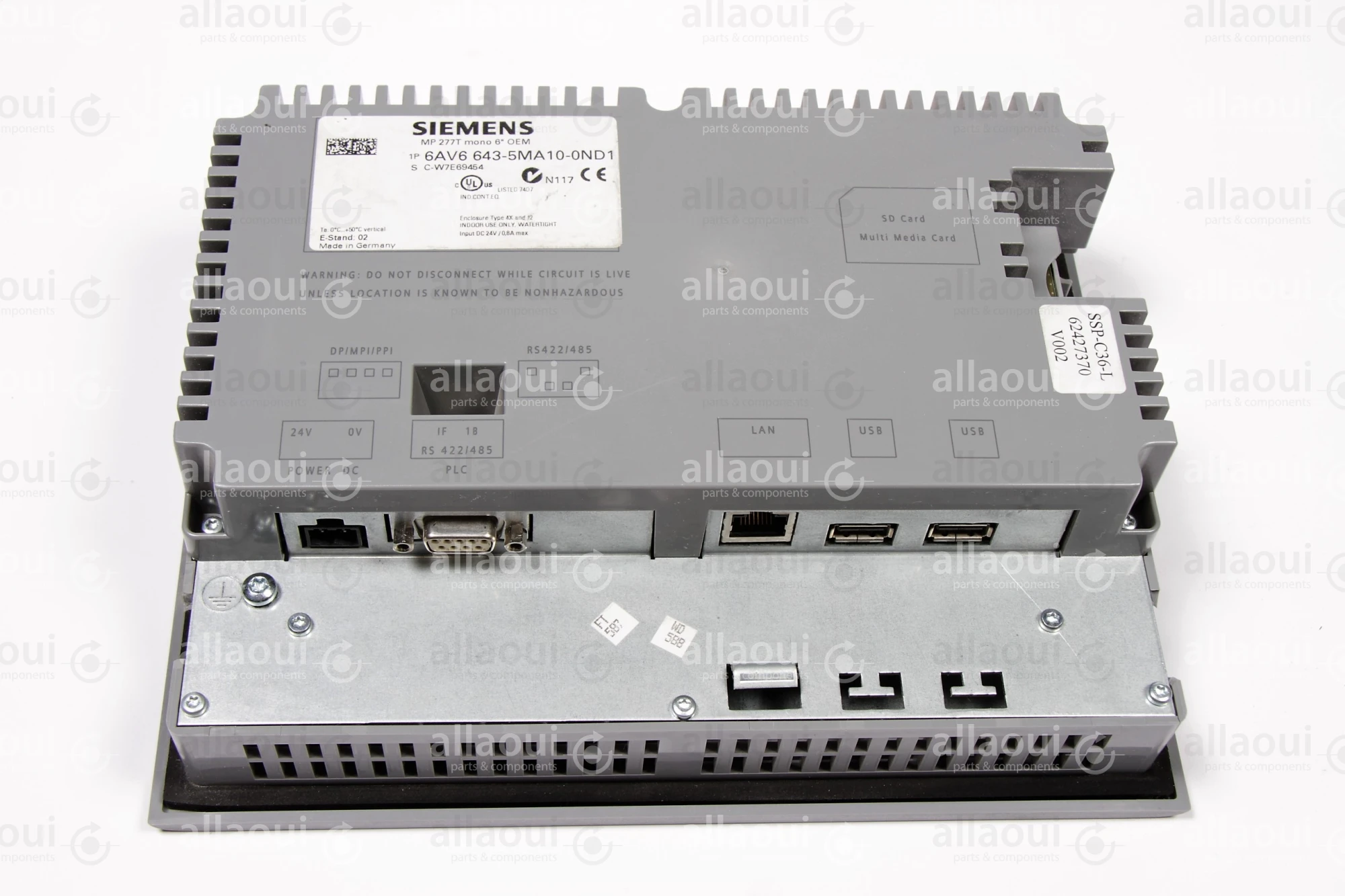 Siemens Touch Panel 6AV6 643-5MA10-0ND1