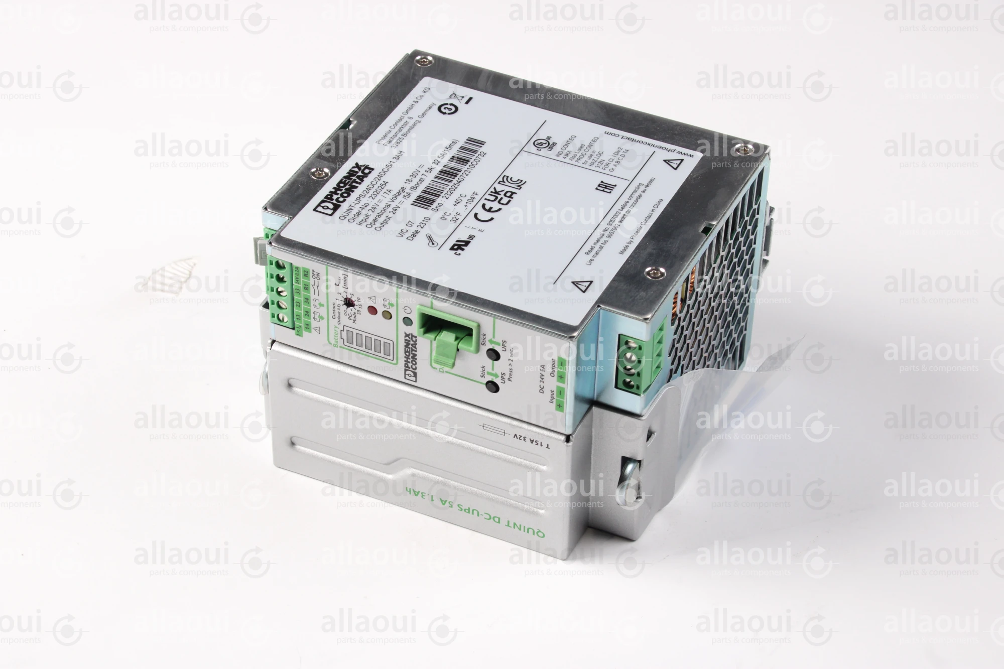 Phoenix Contact UPS System QUINT-UPS/24DC/24DC/5/1.3AH