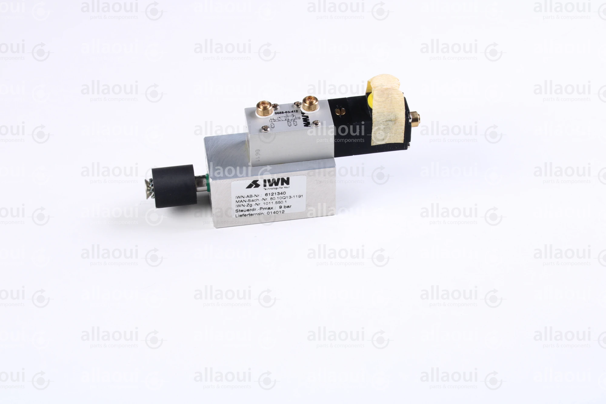 IWN GmbH & Co. Valve and Compressed Air Cylinder 80.10Q13-1191
