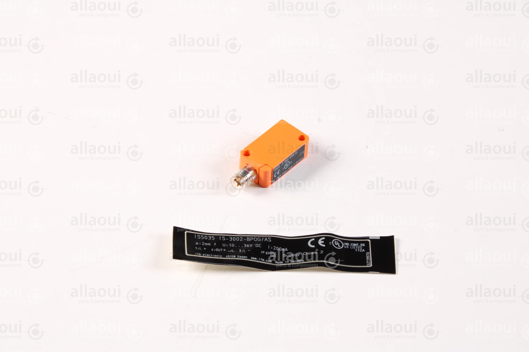 IFM Electronic Inductive Sensor IS-3002-BPOG/AS
