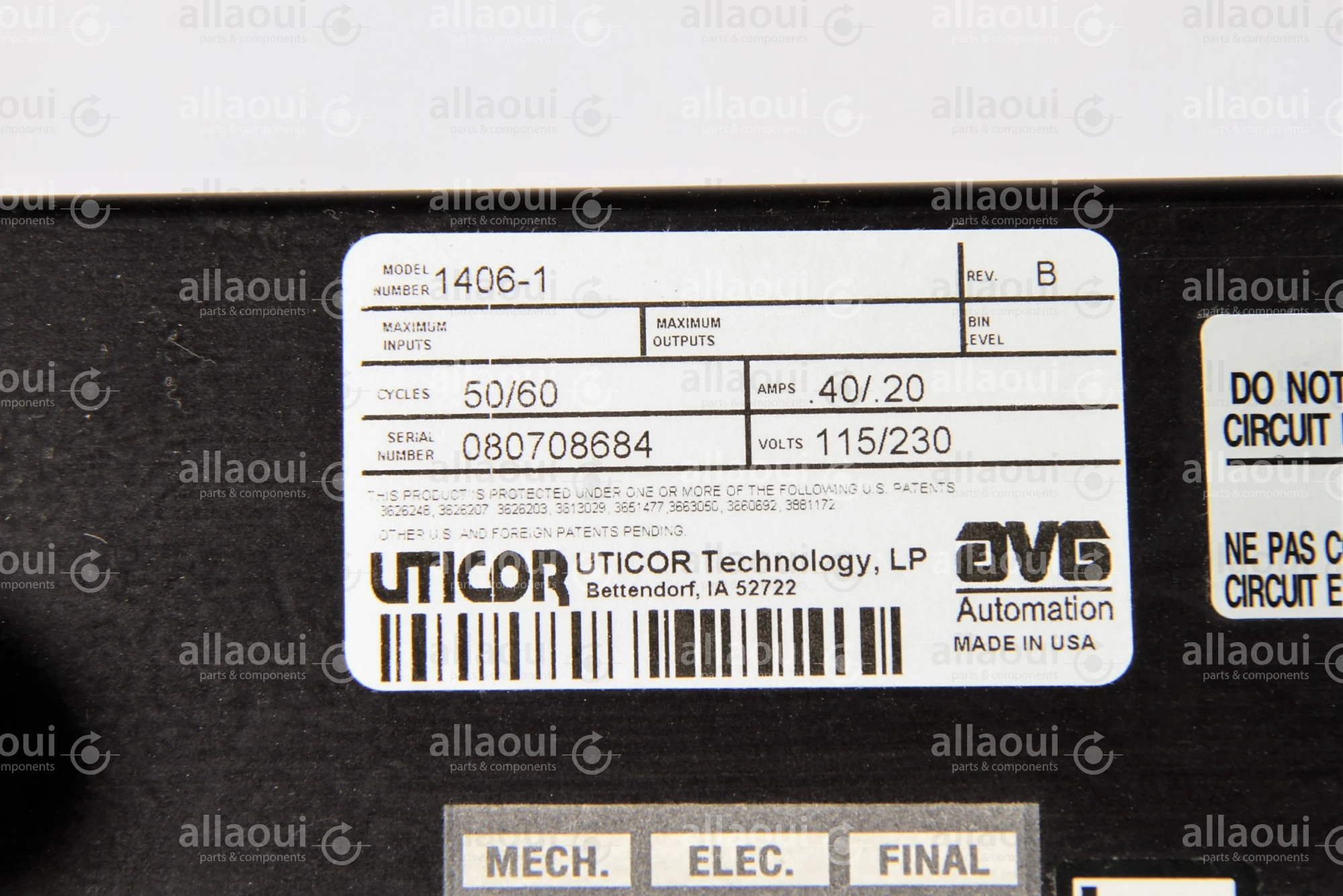 Uticor Display 1406-1