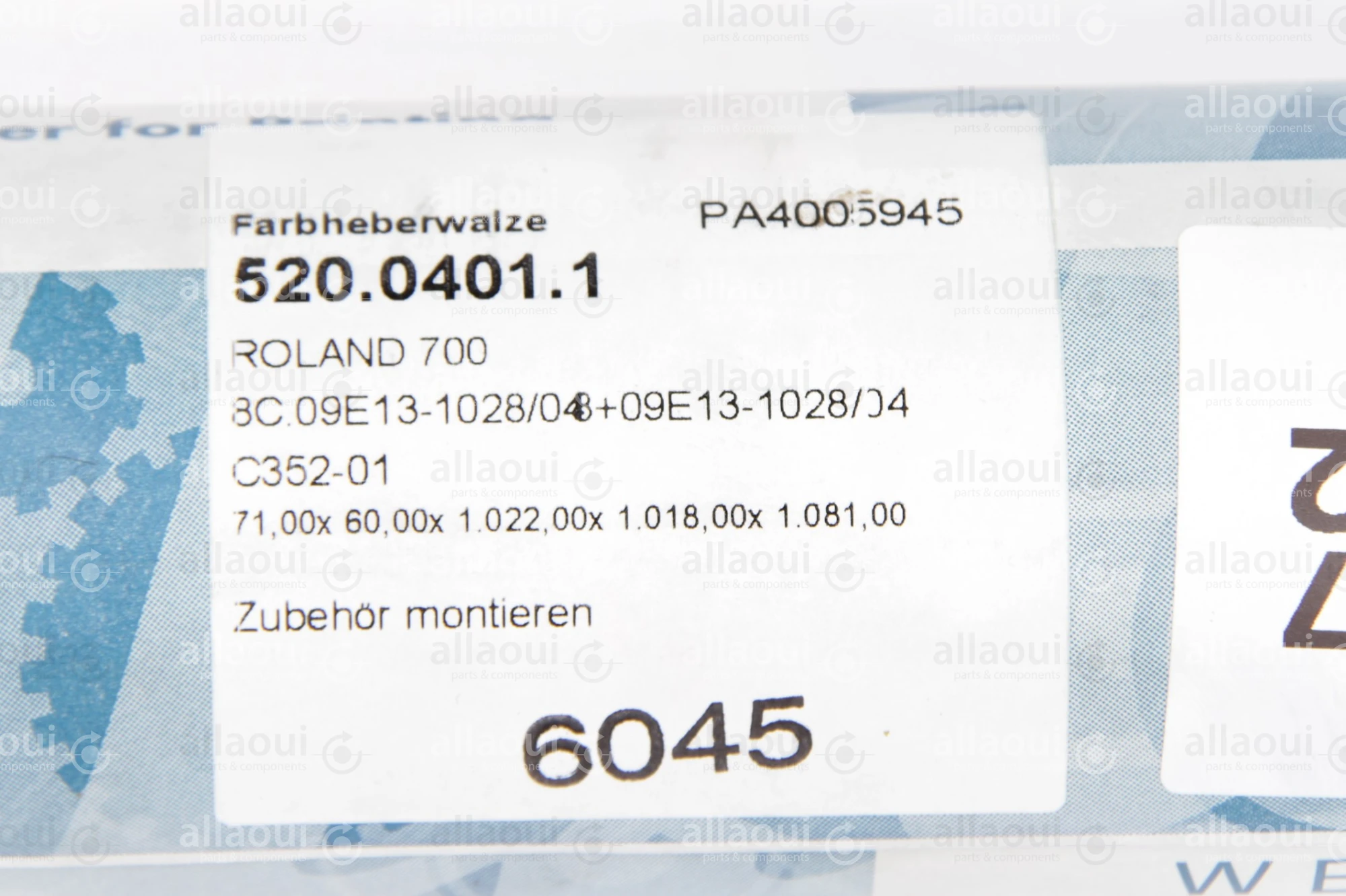 Westland Inking Roller 