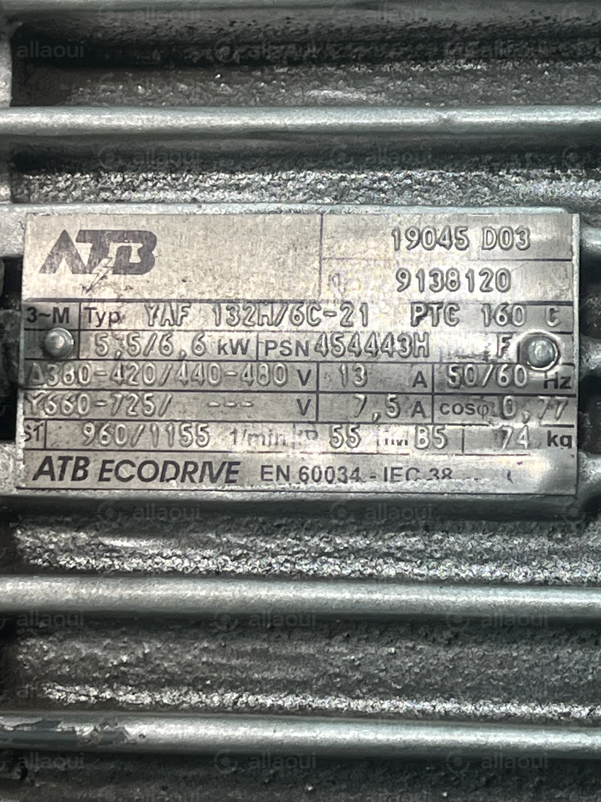 ATB Motor YAF 132M/6C-21