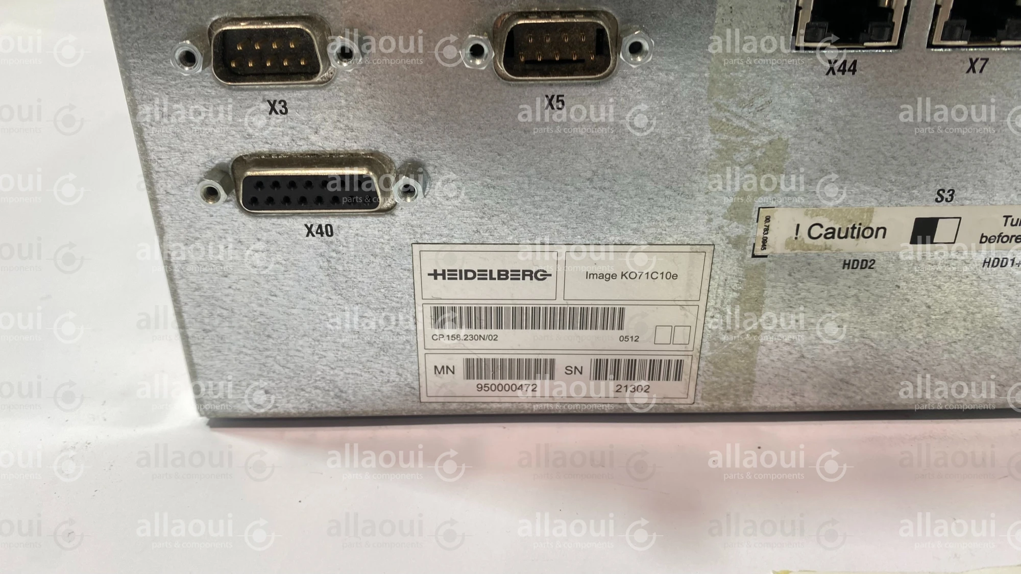 Heidelberg InPress Sheetfed Control CP.158.230N/02