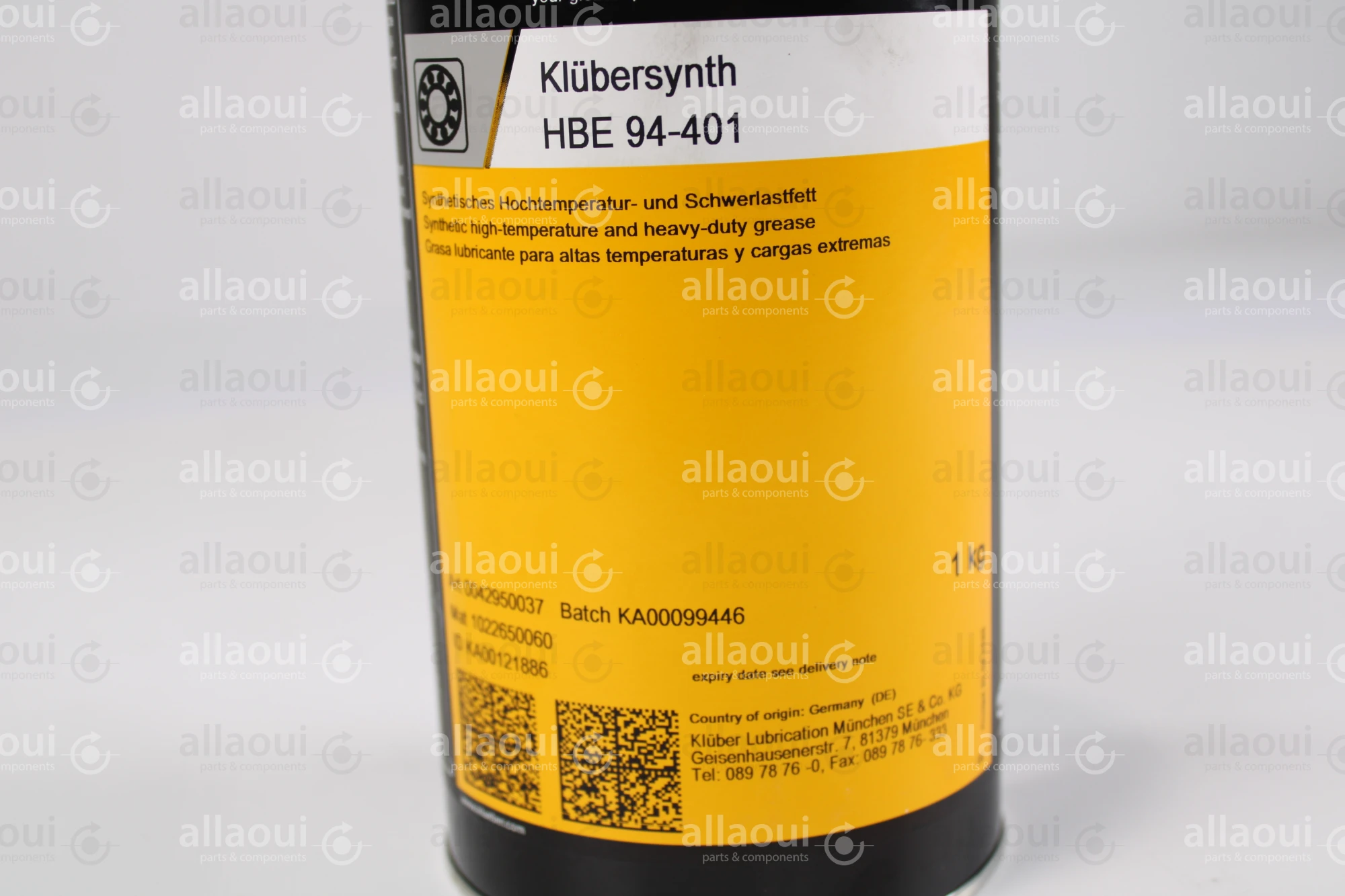Klüber Synthetic Heavy Duty Grease HBE-94-401