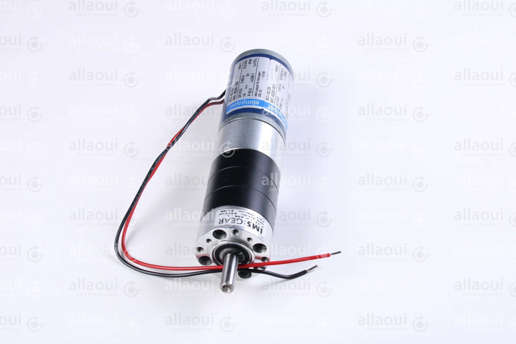 EBM PAPST Geared motor 9414225160/9314225001 24 VDC BCI 42.25