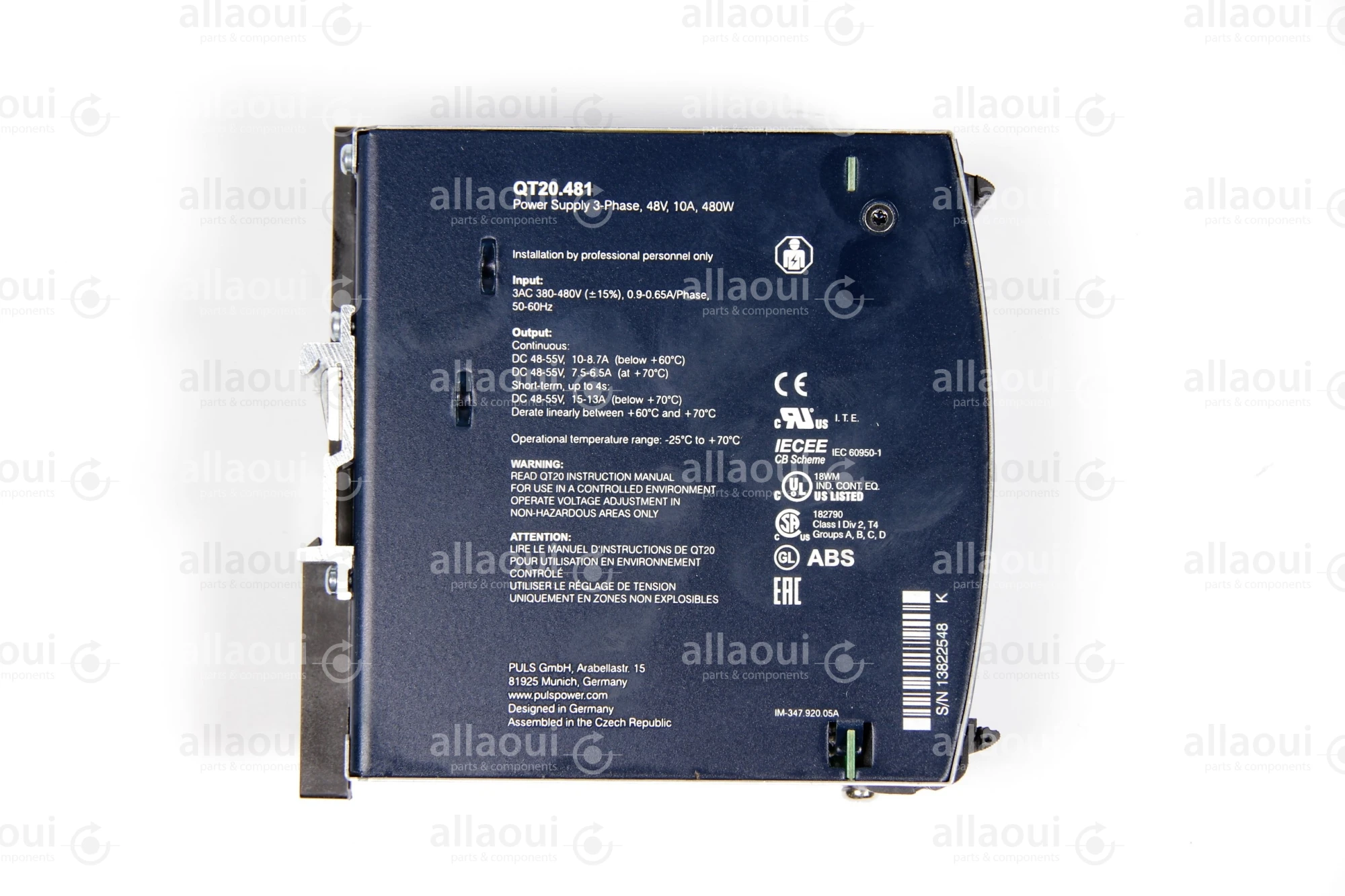 Puls Power Supply QT20.481