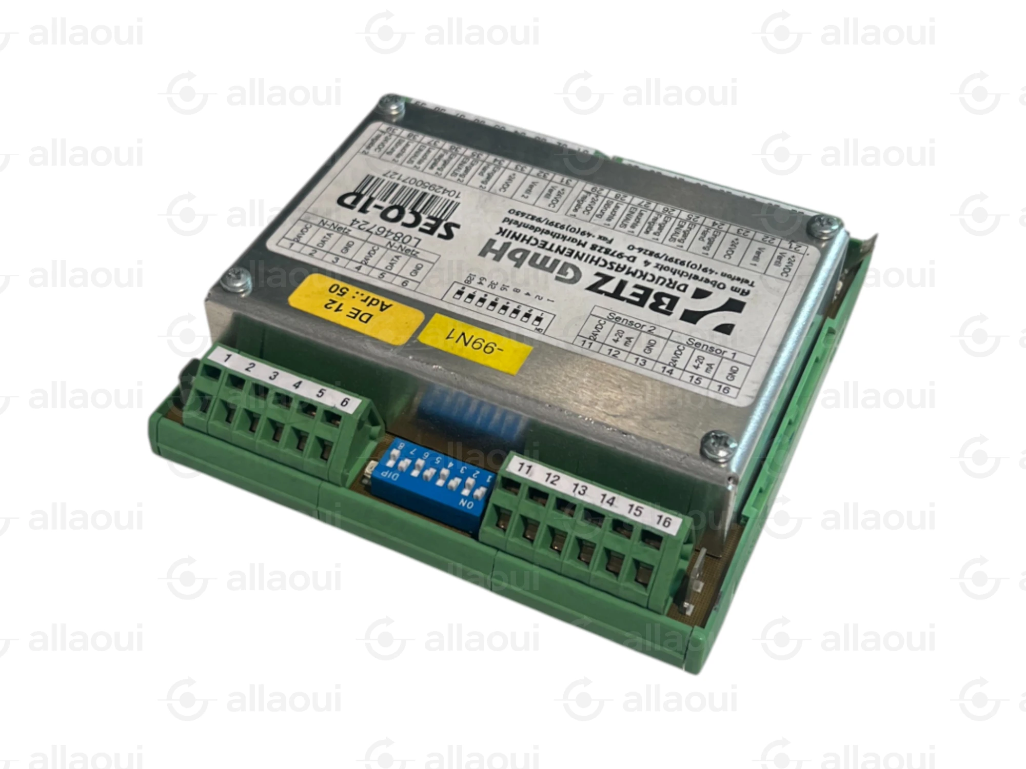 Koenig & Bauer (KBA) Seco-1D Control Unit L0846724 Koenig & Bauer (KBA) Seco-1D Control Unit L0846724
