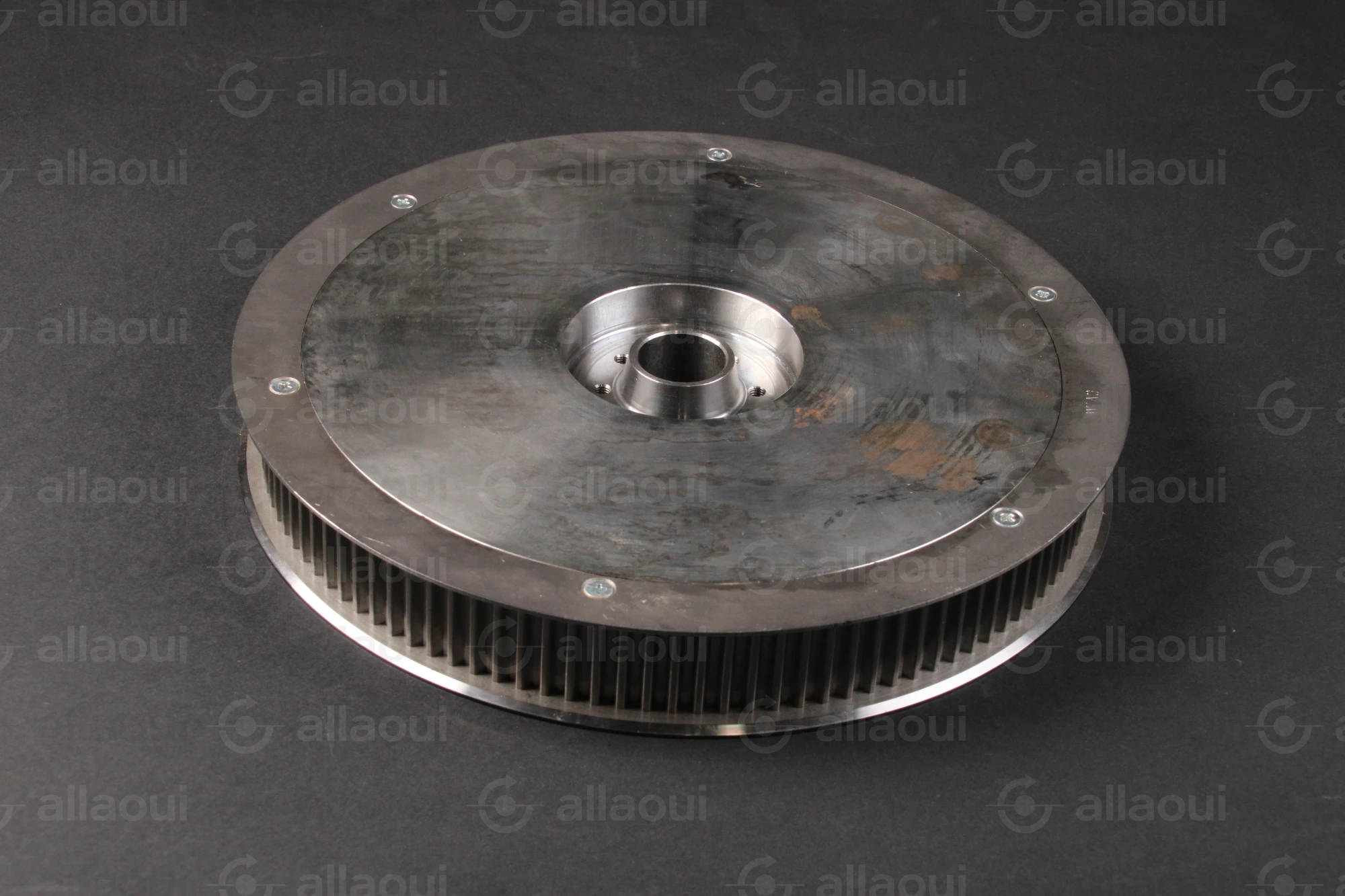 Manroland Timing Belt Pulley STD T8 Z=112 with Flange 16.33883-0108 Manroland Timing Belt Pulley STD T8 Z=112 with Flange 16.33883-0108