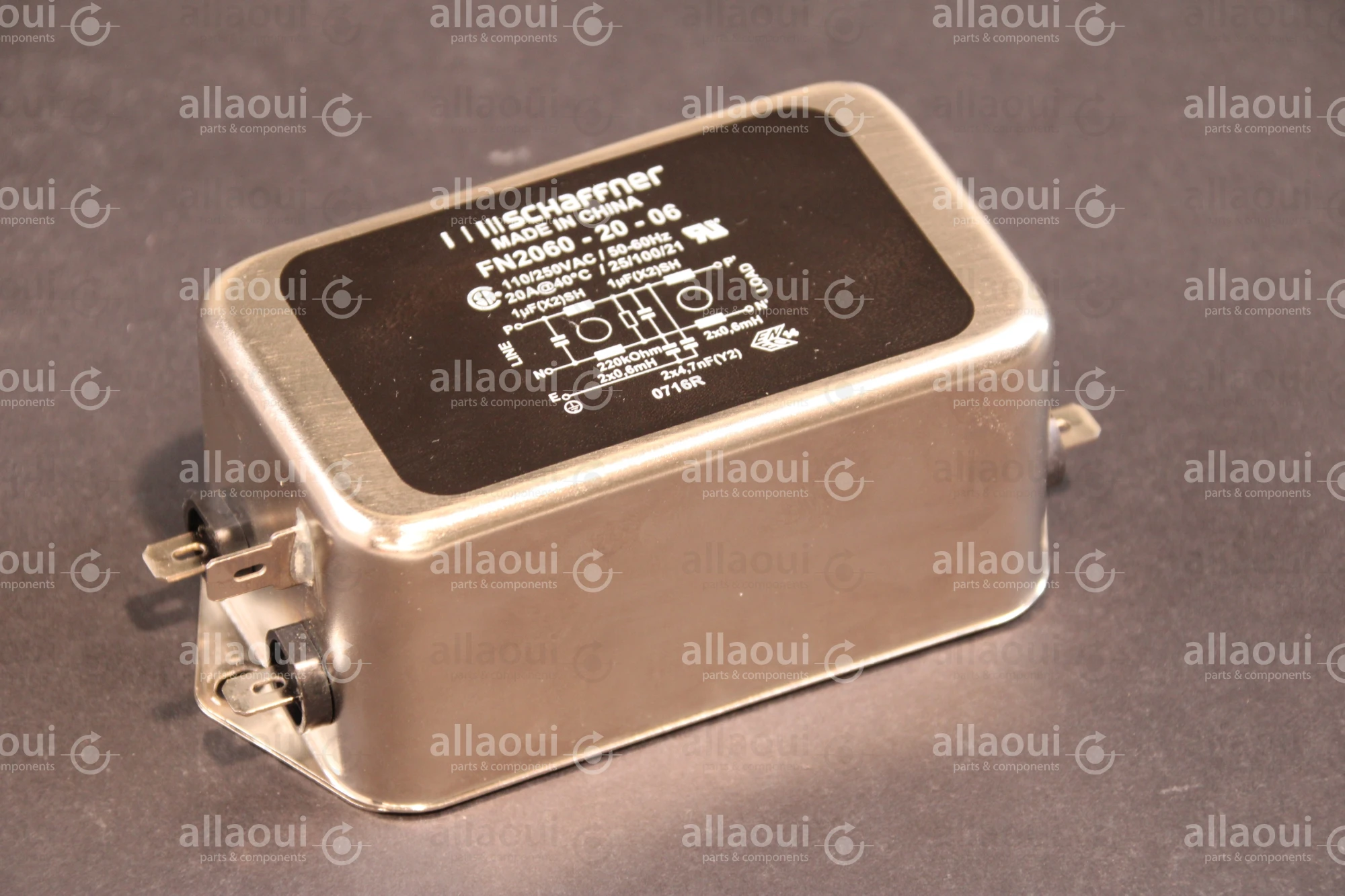 Schaffner Holding Line Filter FN2060-20-06