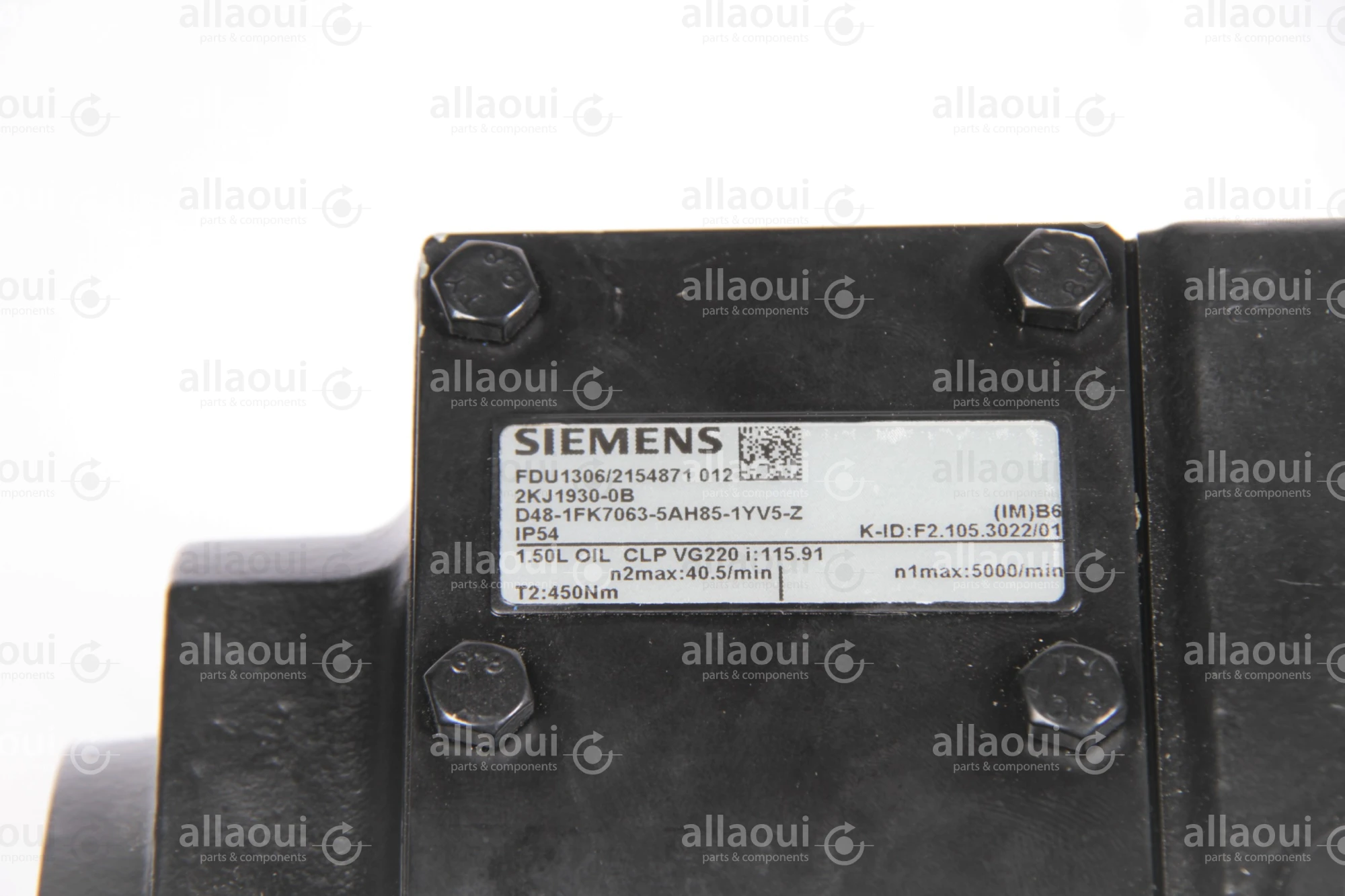 Siemens Pile Motor FDU1306/2154871 012