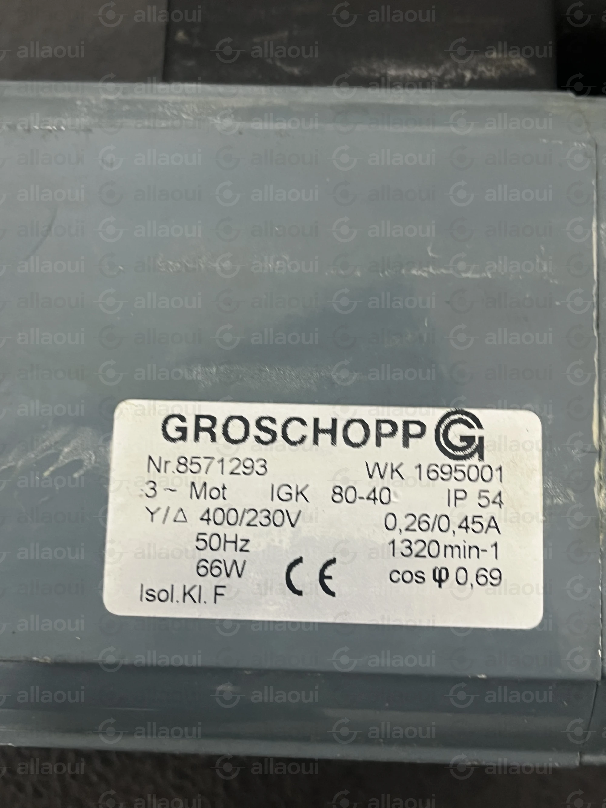 Groschopp Motor VE31-K-R-31-S
